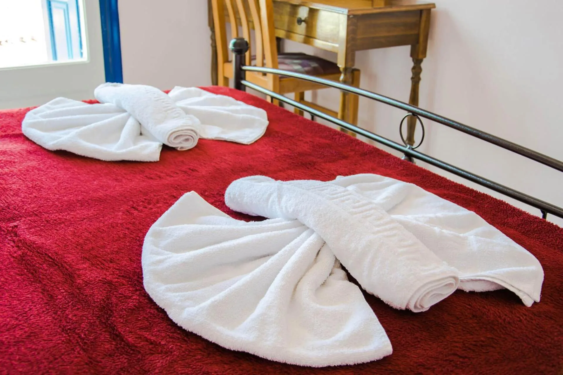 Bed in Hotel Mariona