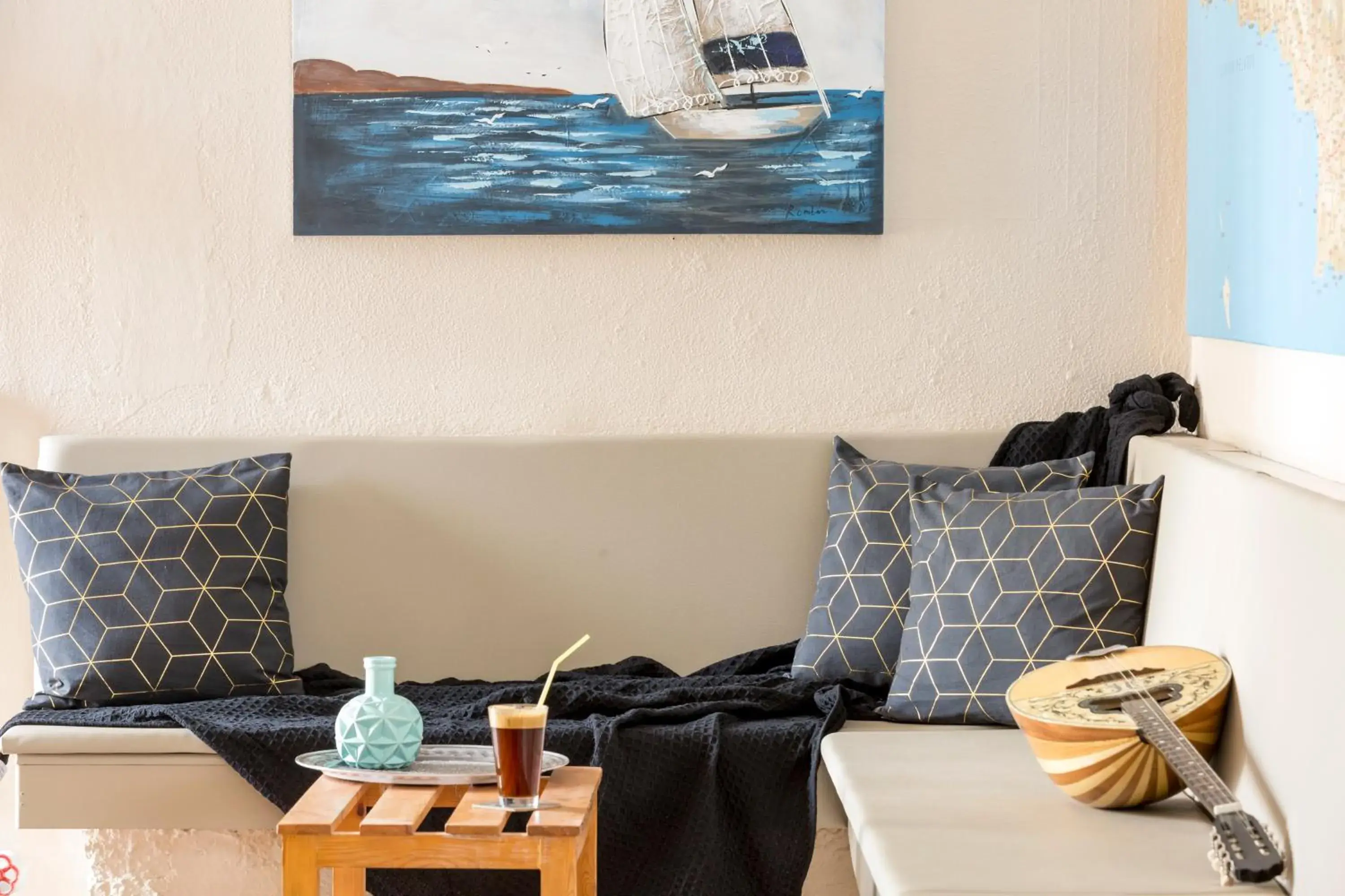 Lobby or reception in Galini Mare Lobby or reception in Galini Mare