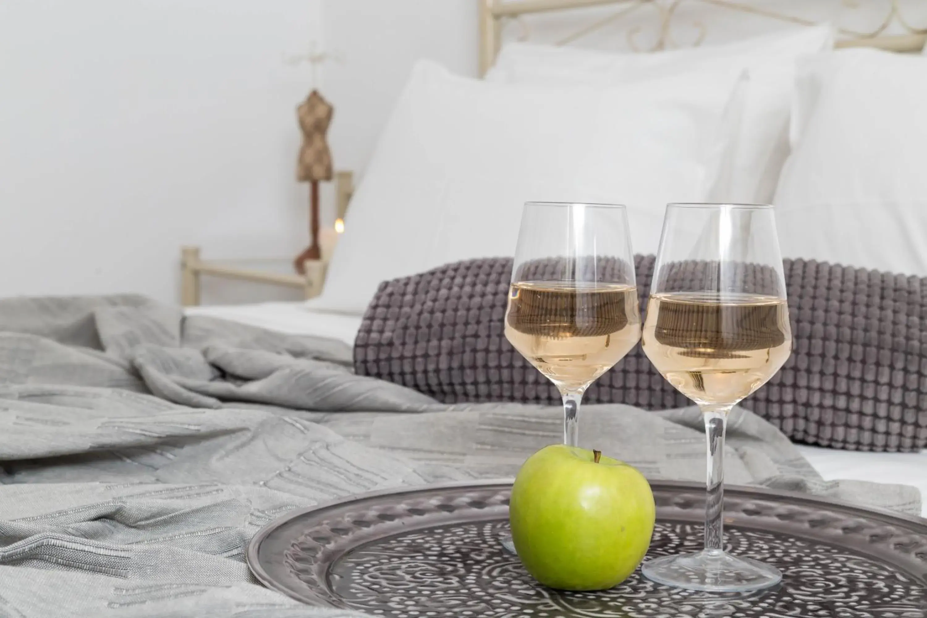 Bedroom, Bed in Galini Mare Bedroom, Bed in Galini Mare