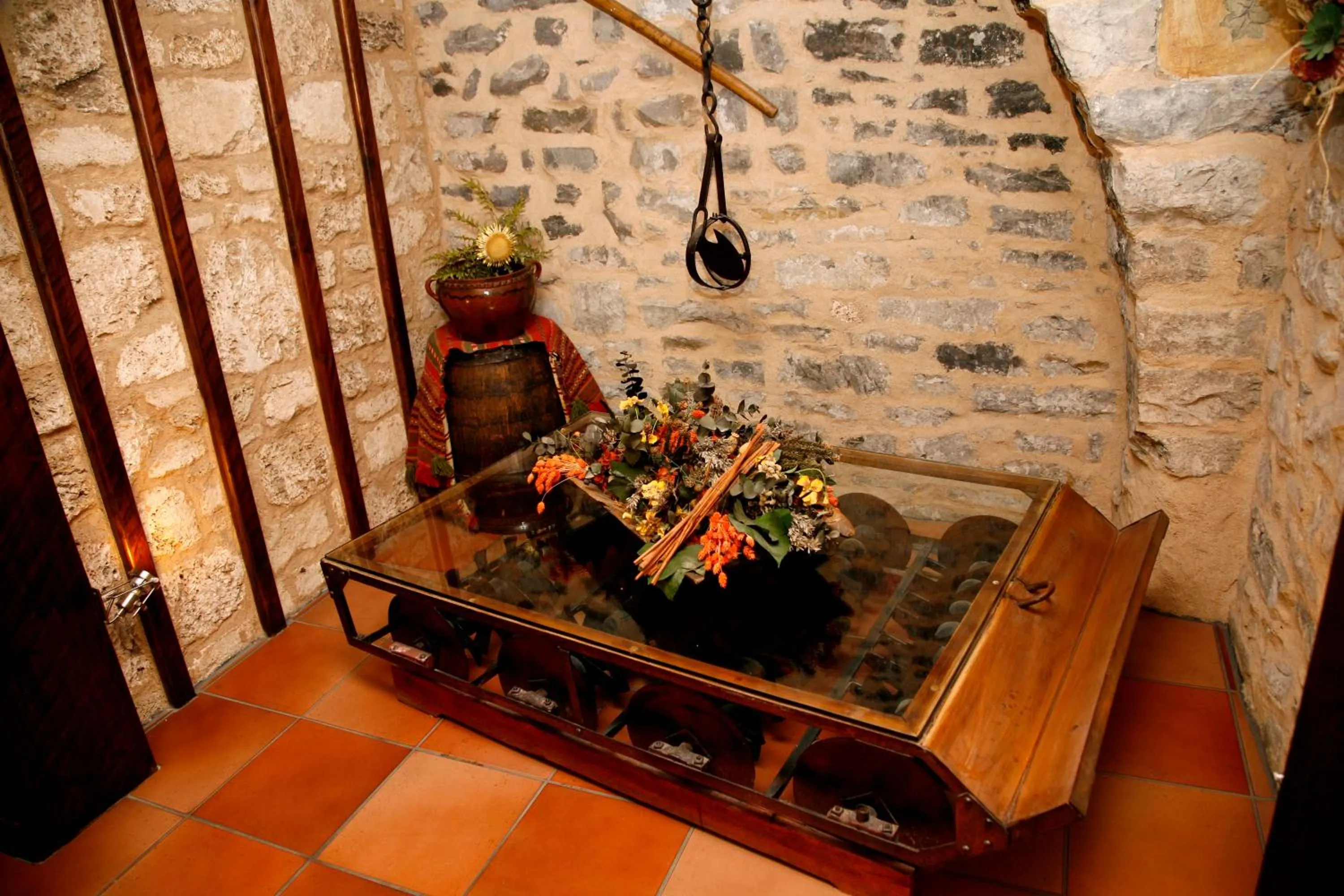 Decorative detail in Hotel Villa de Torla