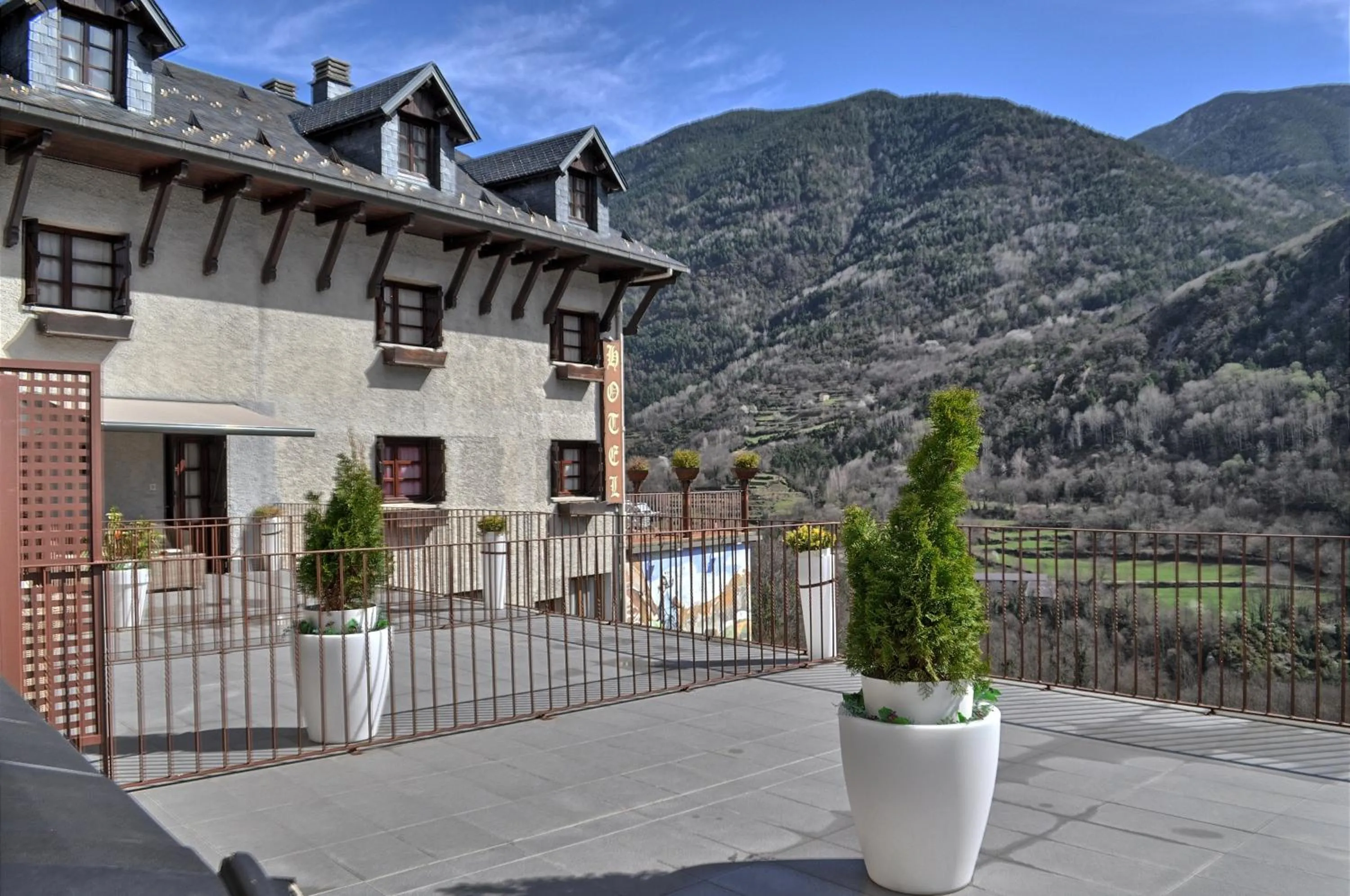 Balcony/Terrace in Hotel Villa de Torla