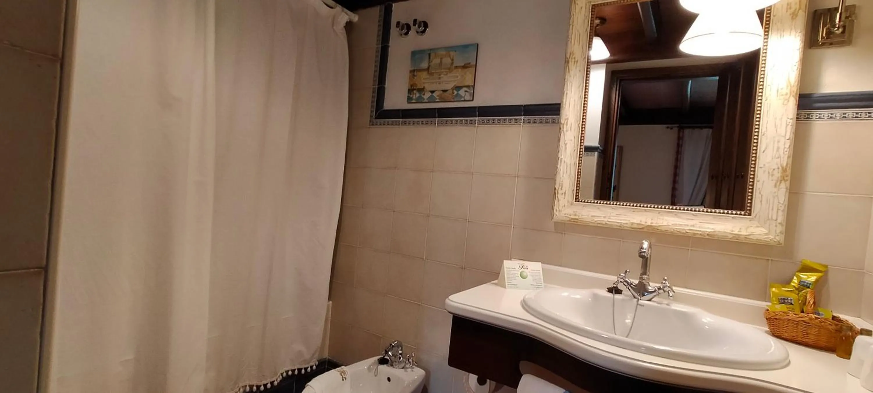 Bathroom in Hotel Villa de Torla