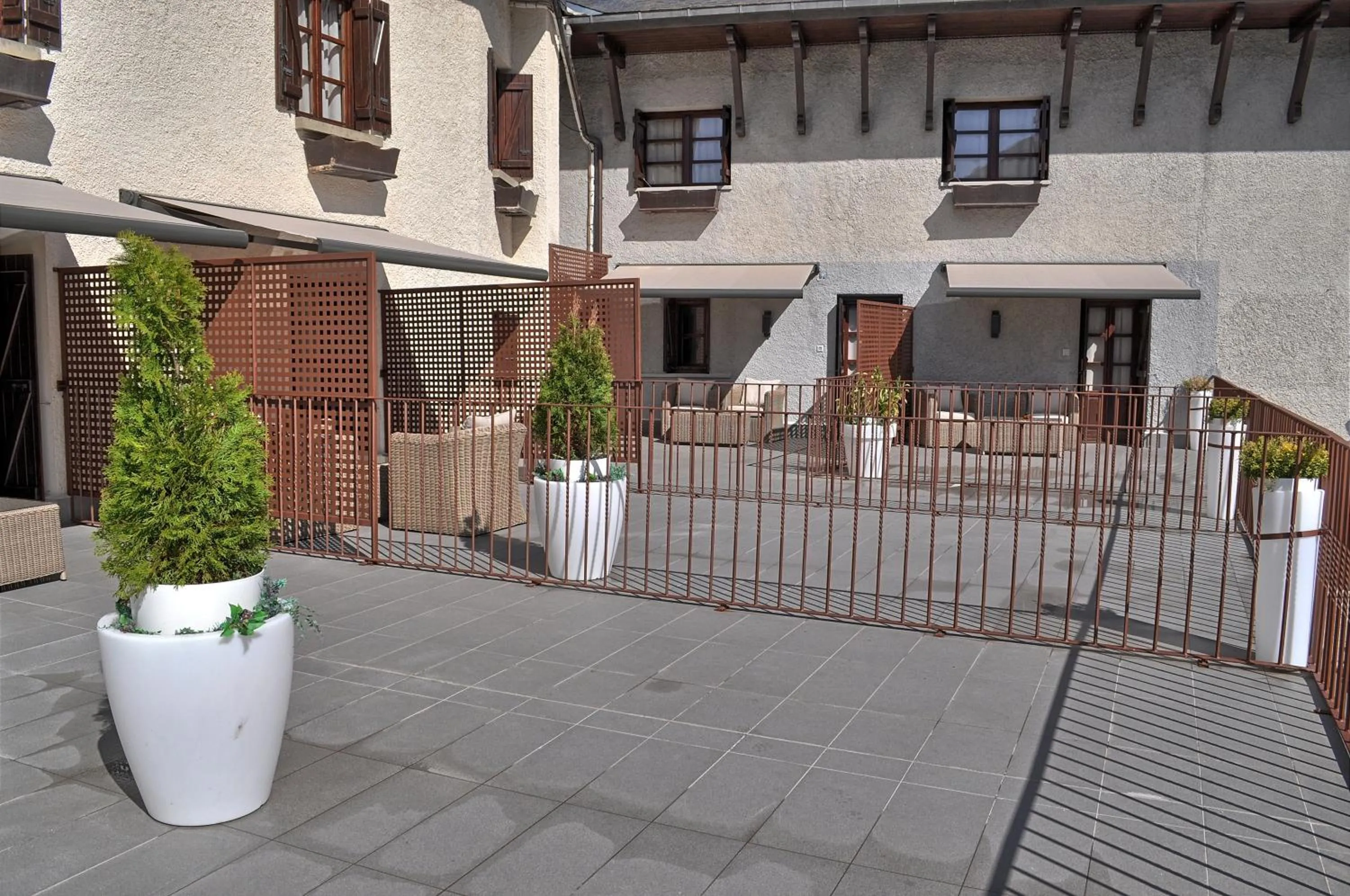 Balcony/Terrace in Hotel Villa de Torla