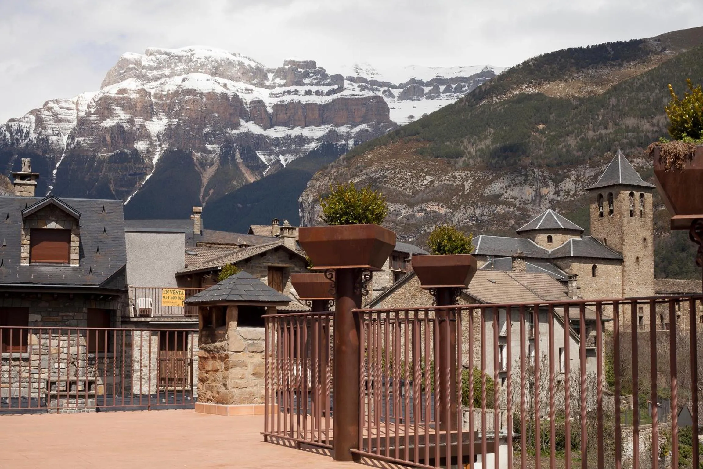Balcony/Terrace in Hotel Villa de Torla