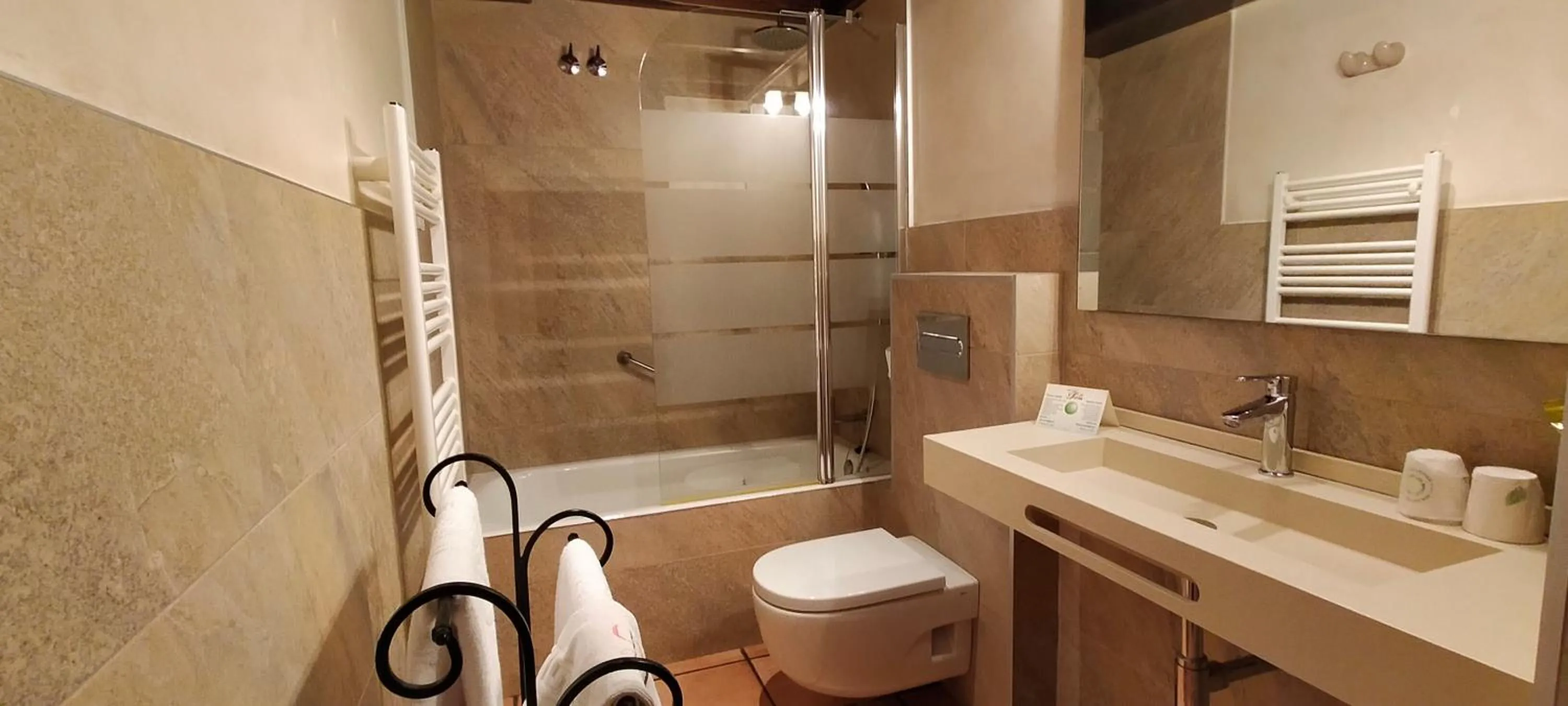 Bathroom in Hotel Villa de Torla