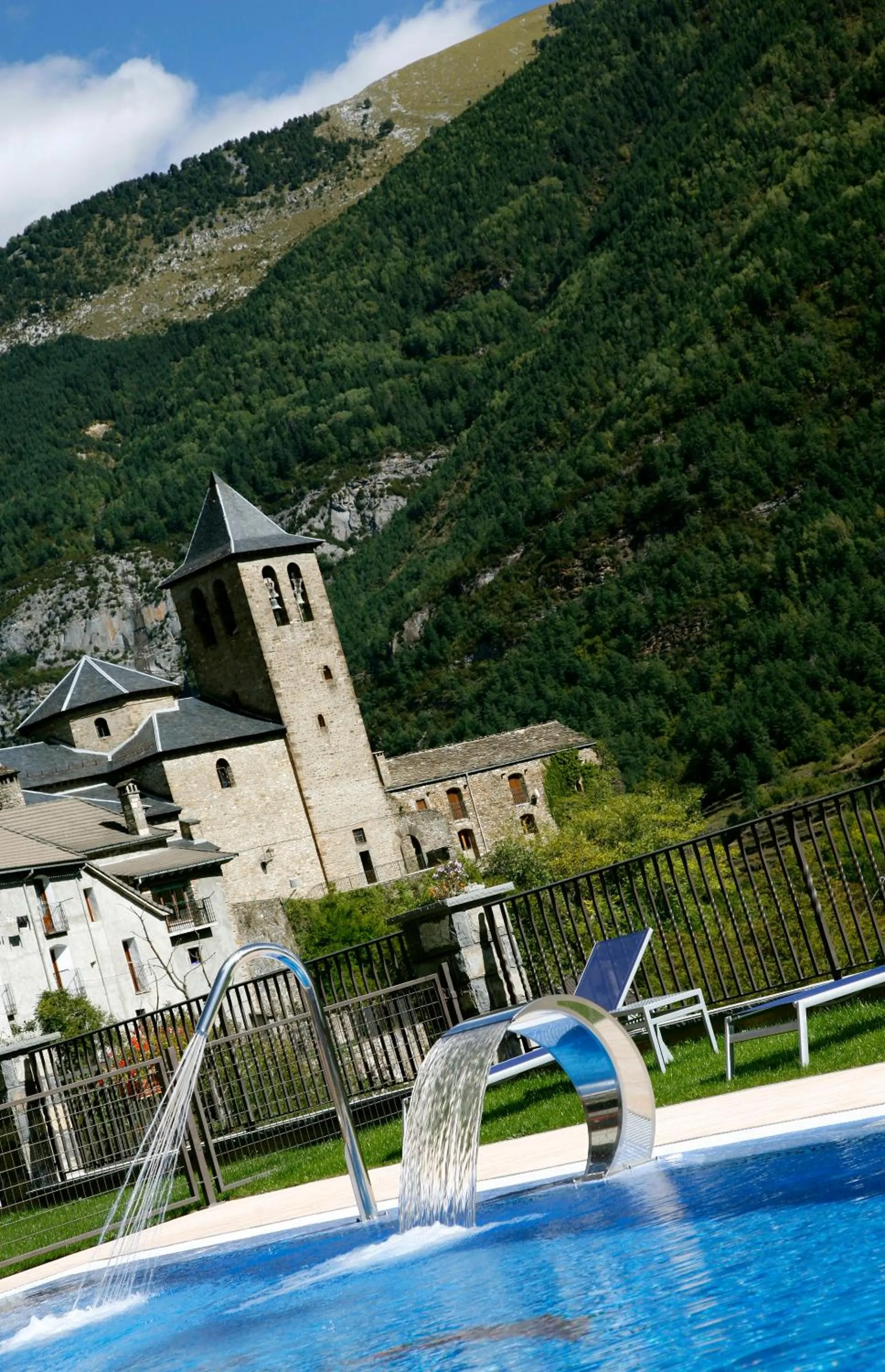 Garden in Hotel Villa de Torla