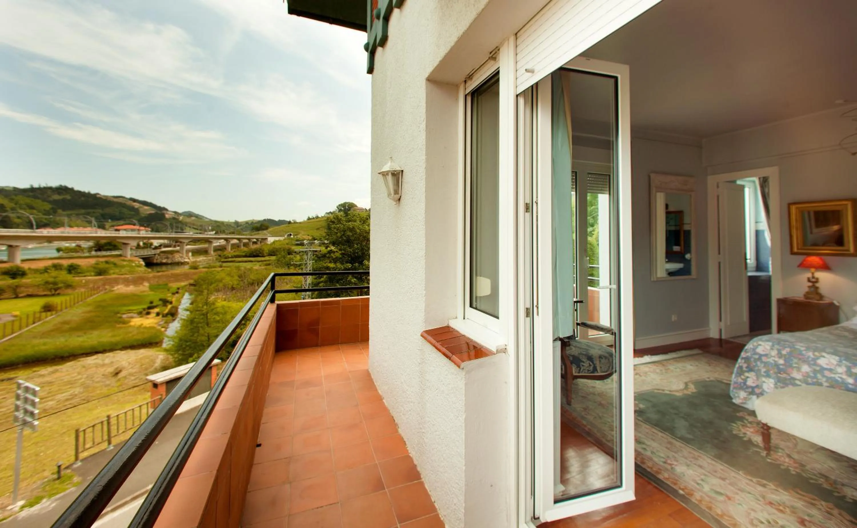 Balcony/Terrace in Casa Rural Mailan PARKING INCLUIDO