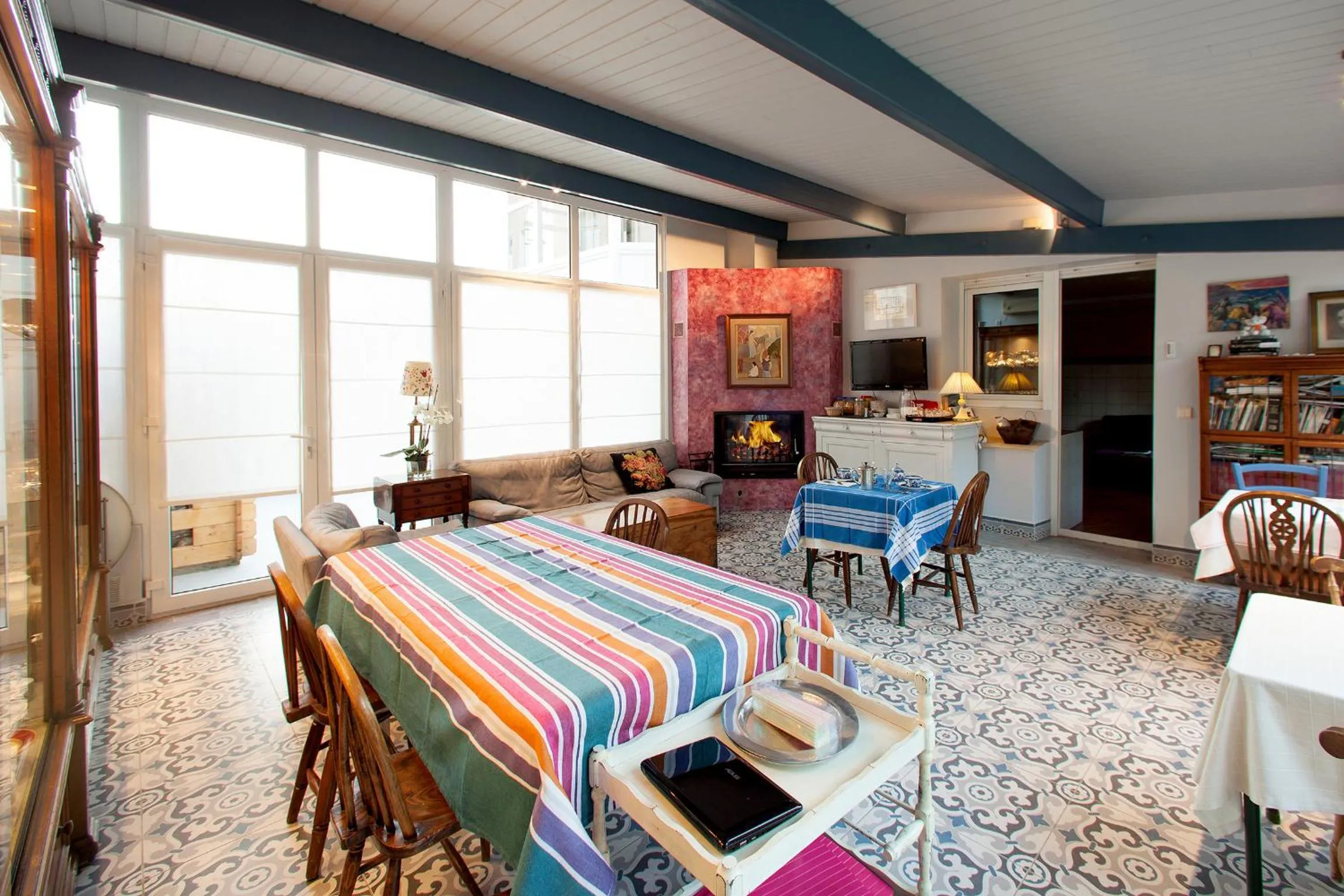 Communal lounge/ TV room in Casa Rural Mailan PARKING INCLUIDO