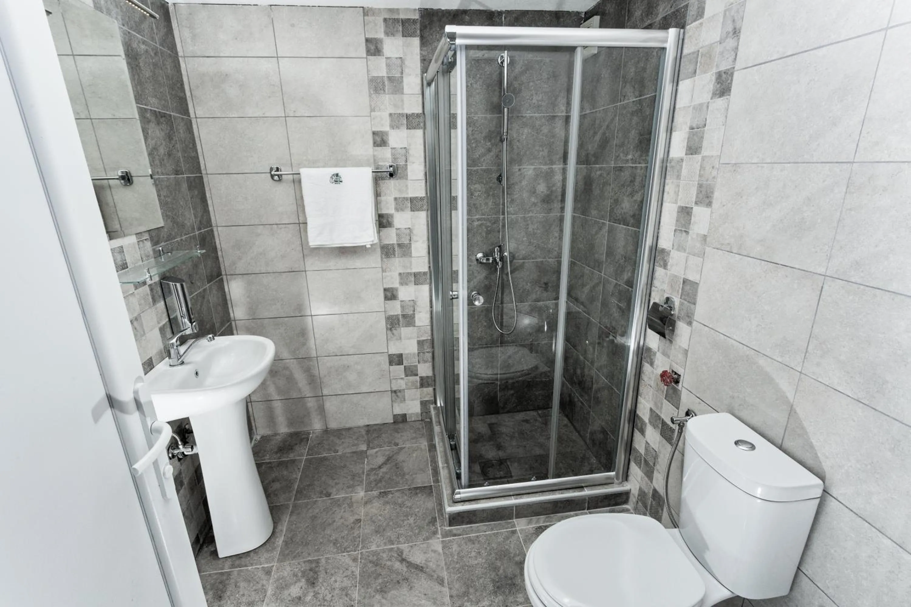 Shower in Skopje Downtown Hostel