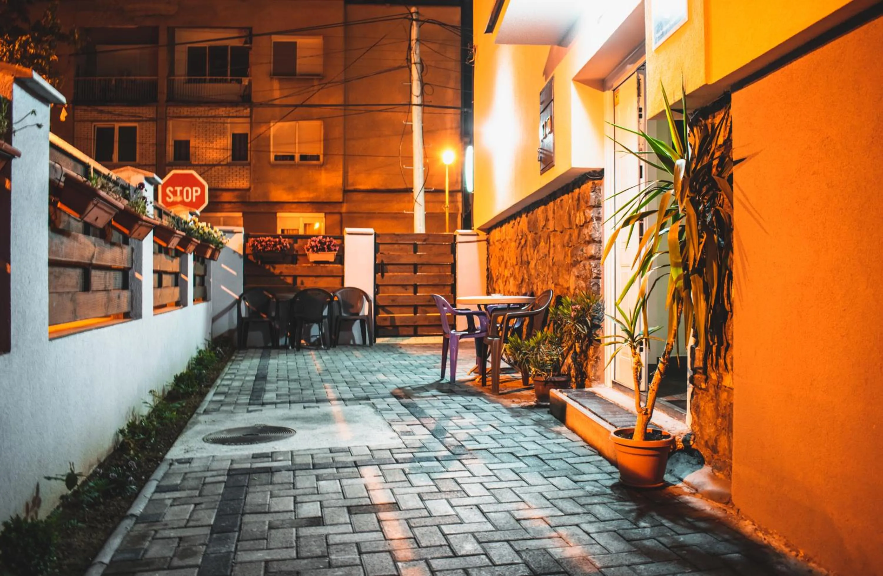 Facade/entrance in Skopje Downtown Hostel