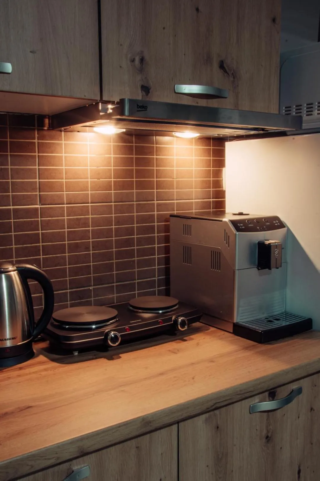Kitchen or kitchenette in Skopje Downtown Hostel