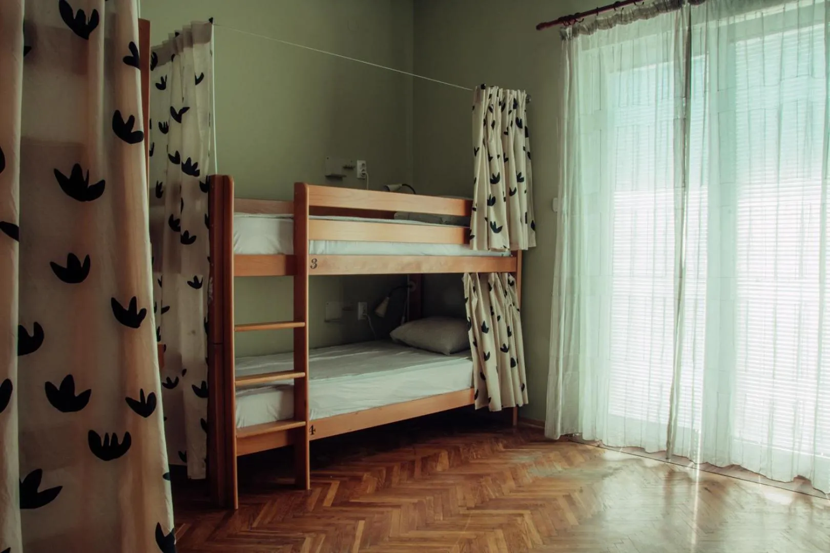 bunk bed, Bed in Skopje Downtown Hostel