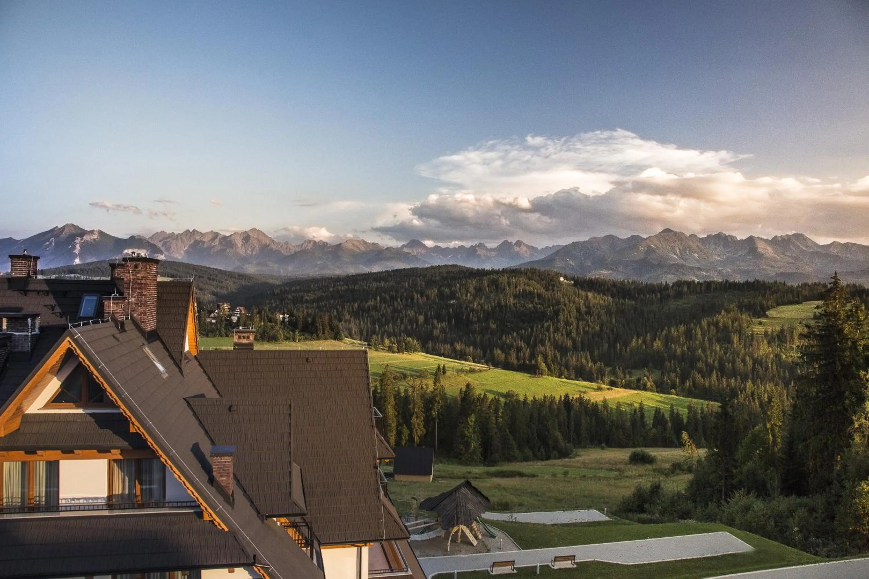 Bird's eye view in Hotel Zbójnicówka