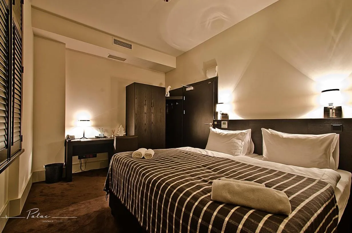 Bed in Hotel Pałac Jugowice