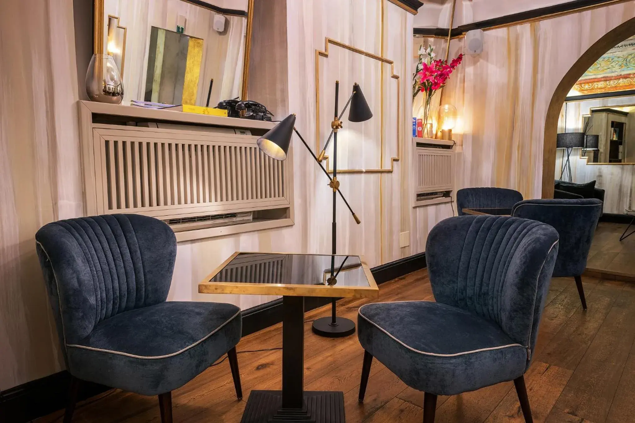 Seating area in Relais Orso Seating area in Relais Orso