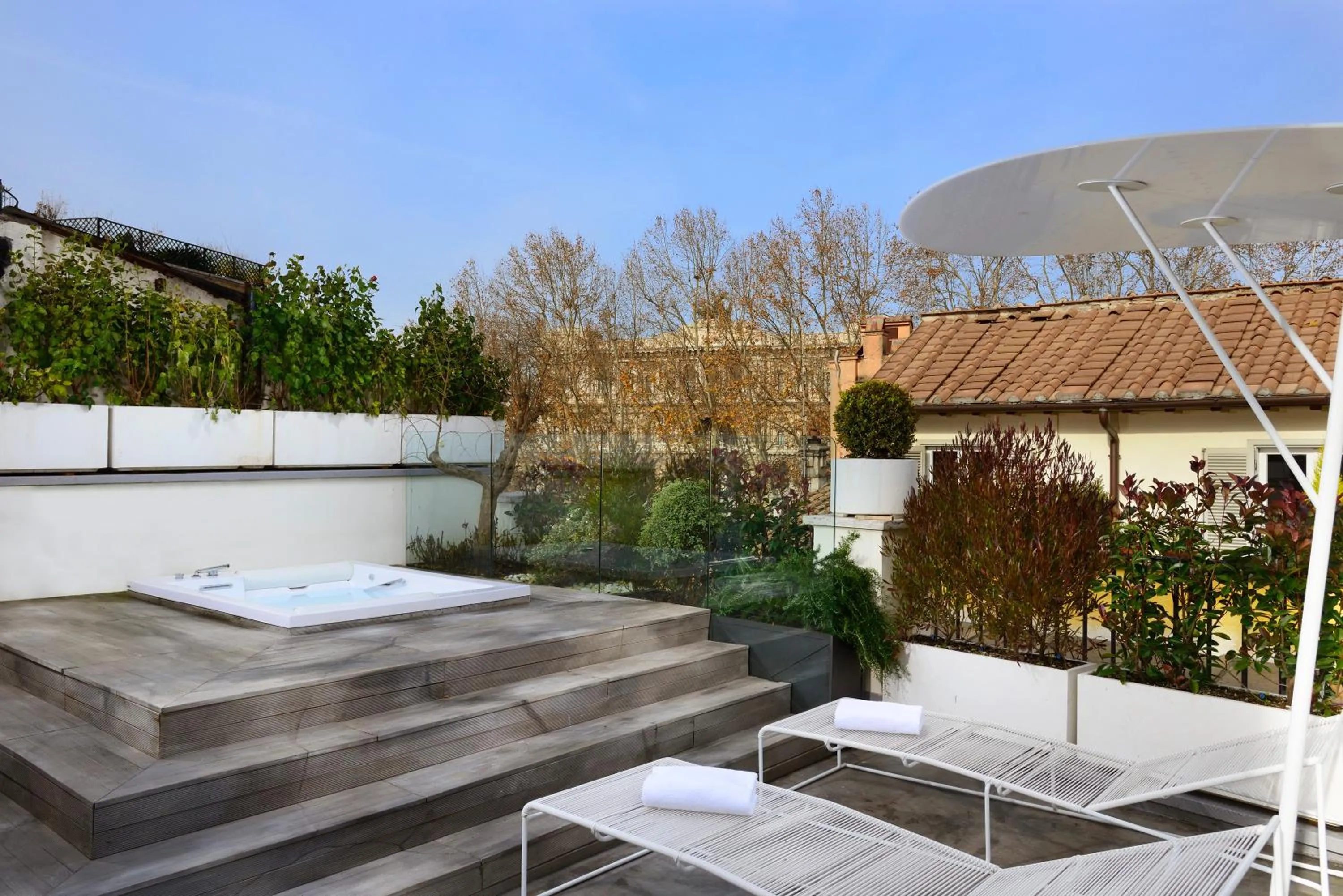 Garden in Relais Orso