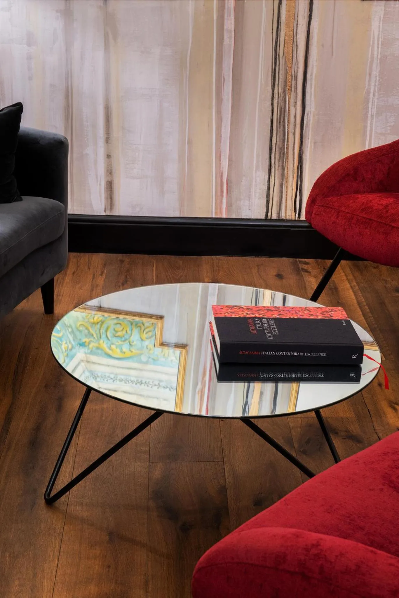 Communal lounge/ TV room in Relais Orso