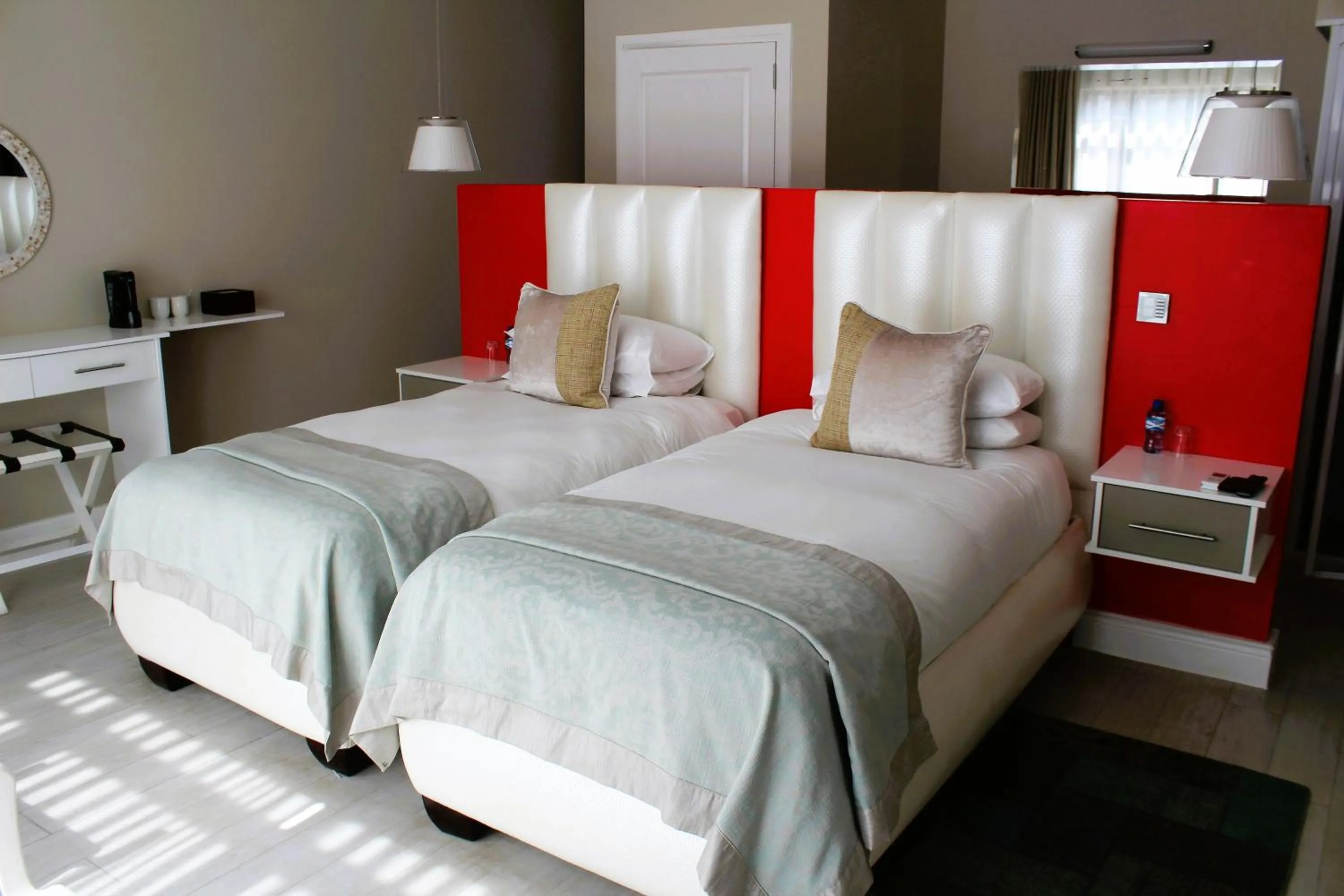 Bed in Atlantic Villa Boutique Guesthouse