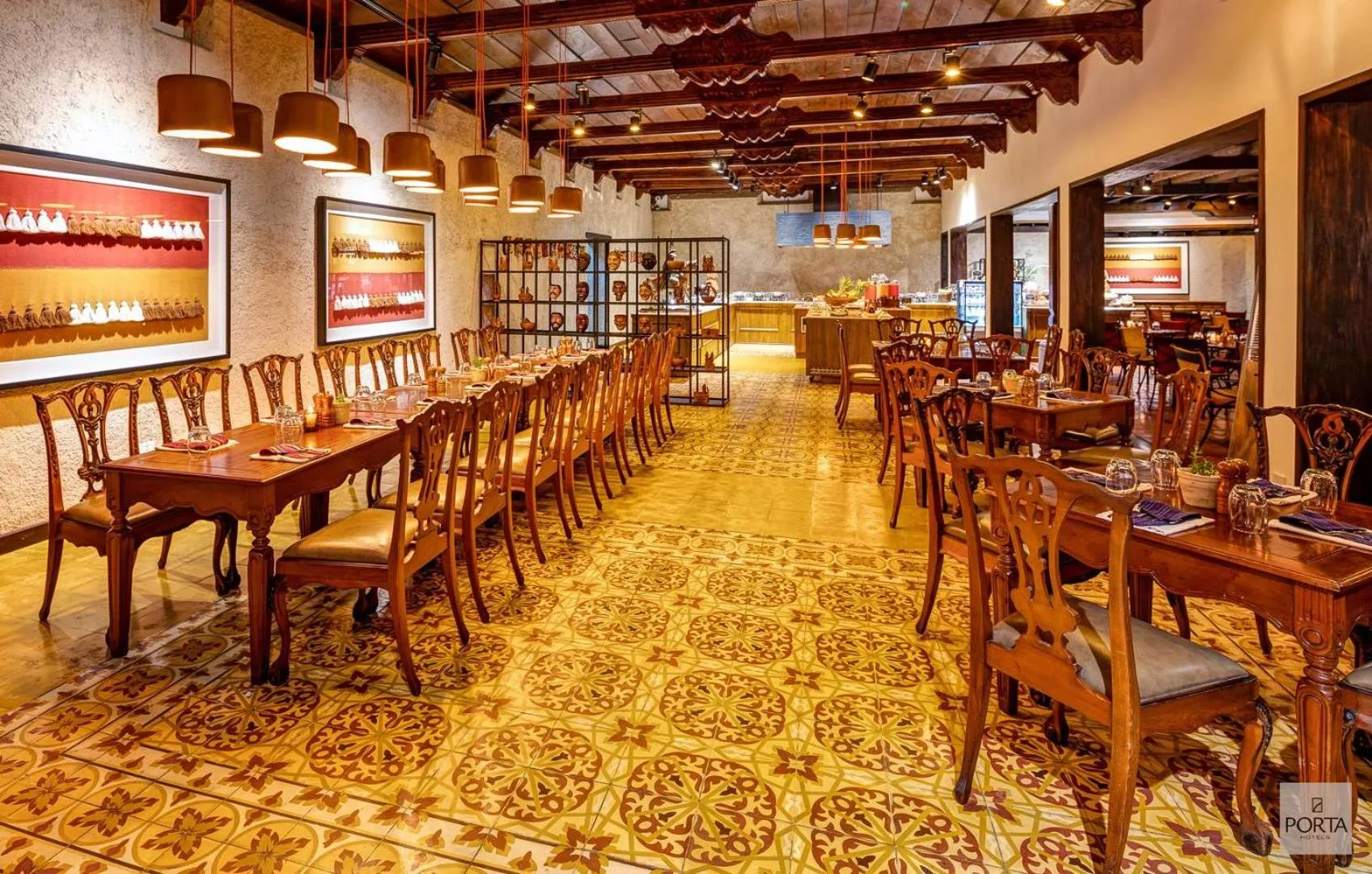 Restaurant/places to eat in Porta Hotel Antigua