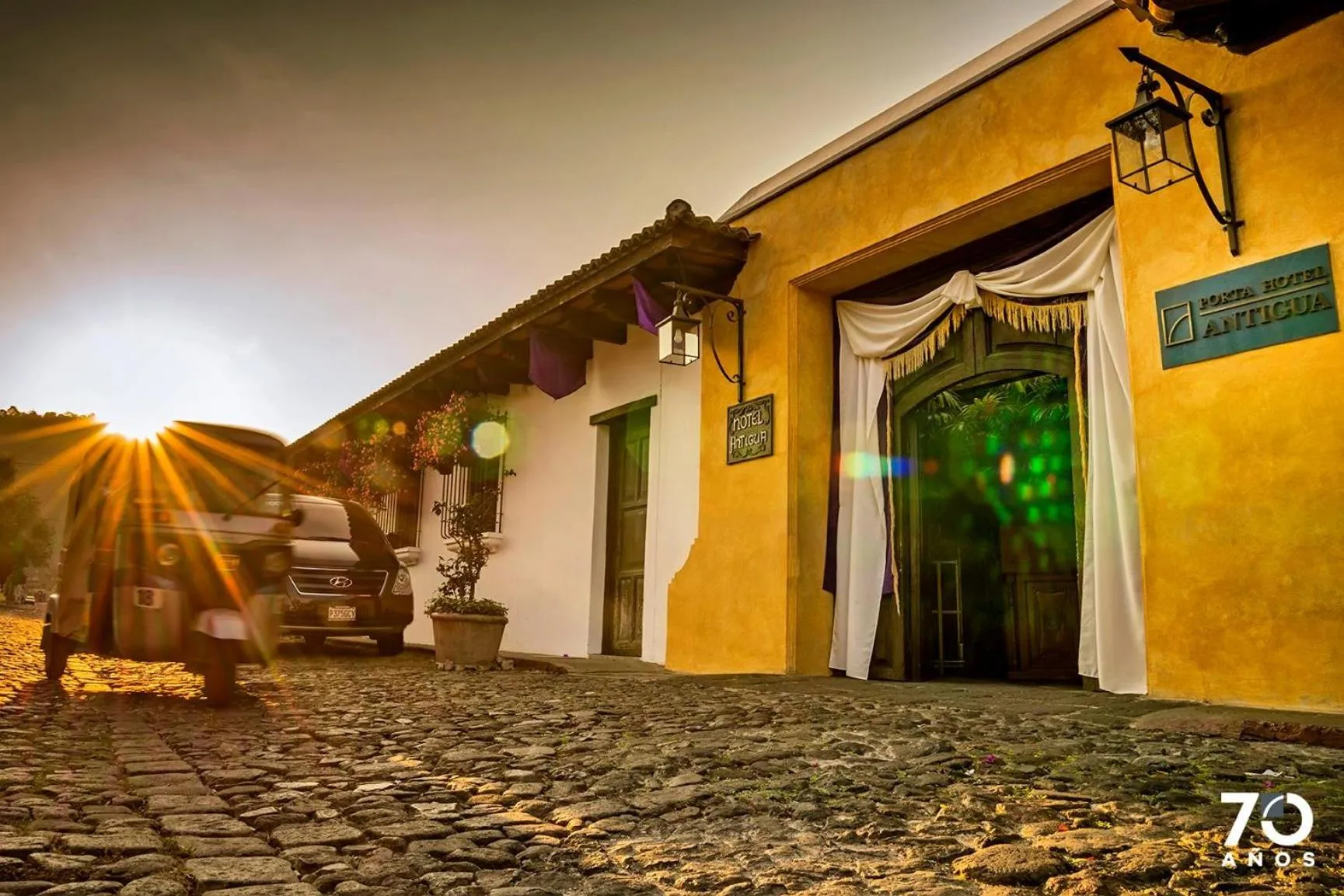 Sunrise in Porta Hotel Antigua