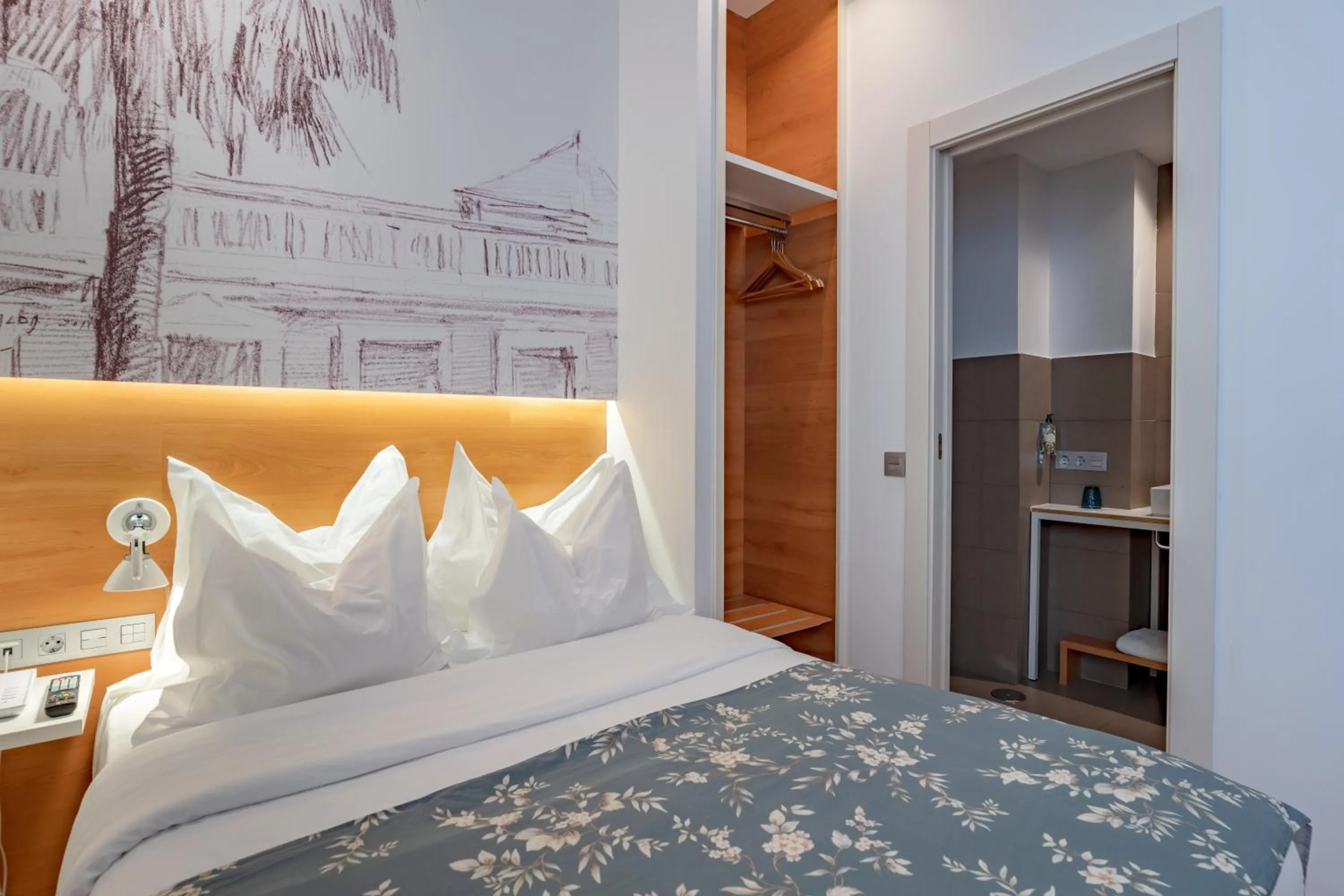 Bed in Hotel Boutique Párraga Siete