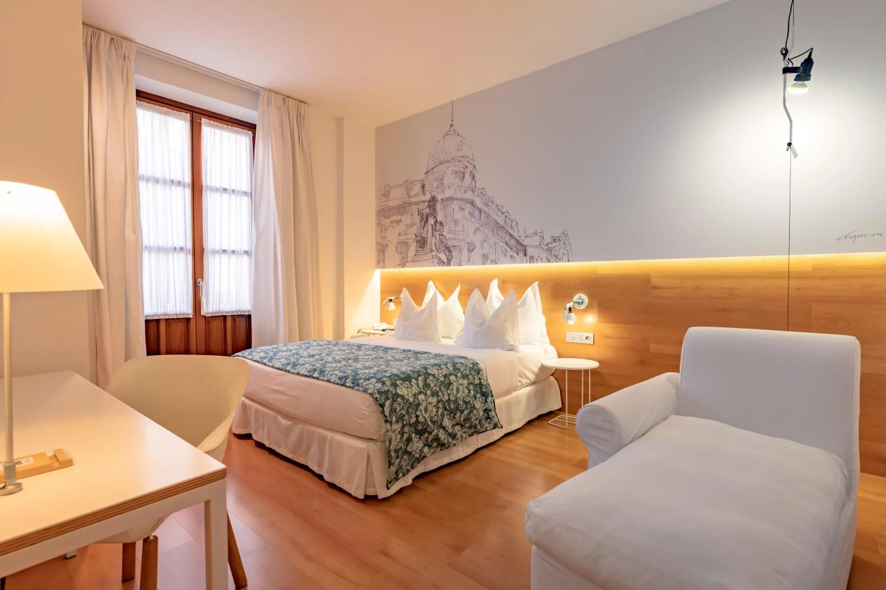 Bed in Hotel Boutique Párraga Siete