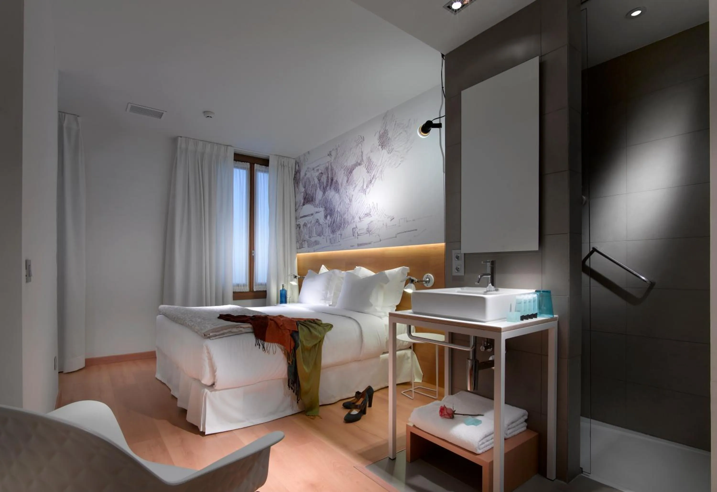 Bed in Hotel Boutique Párraga Siete