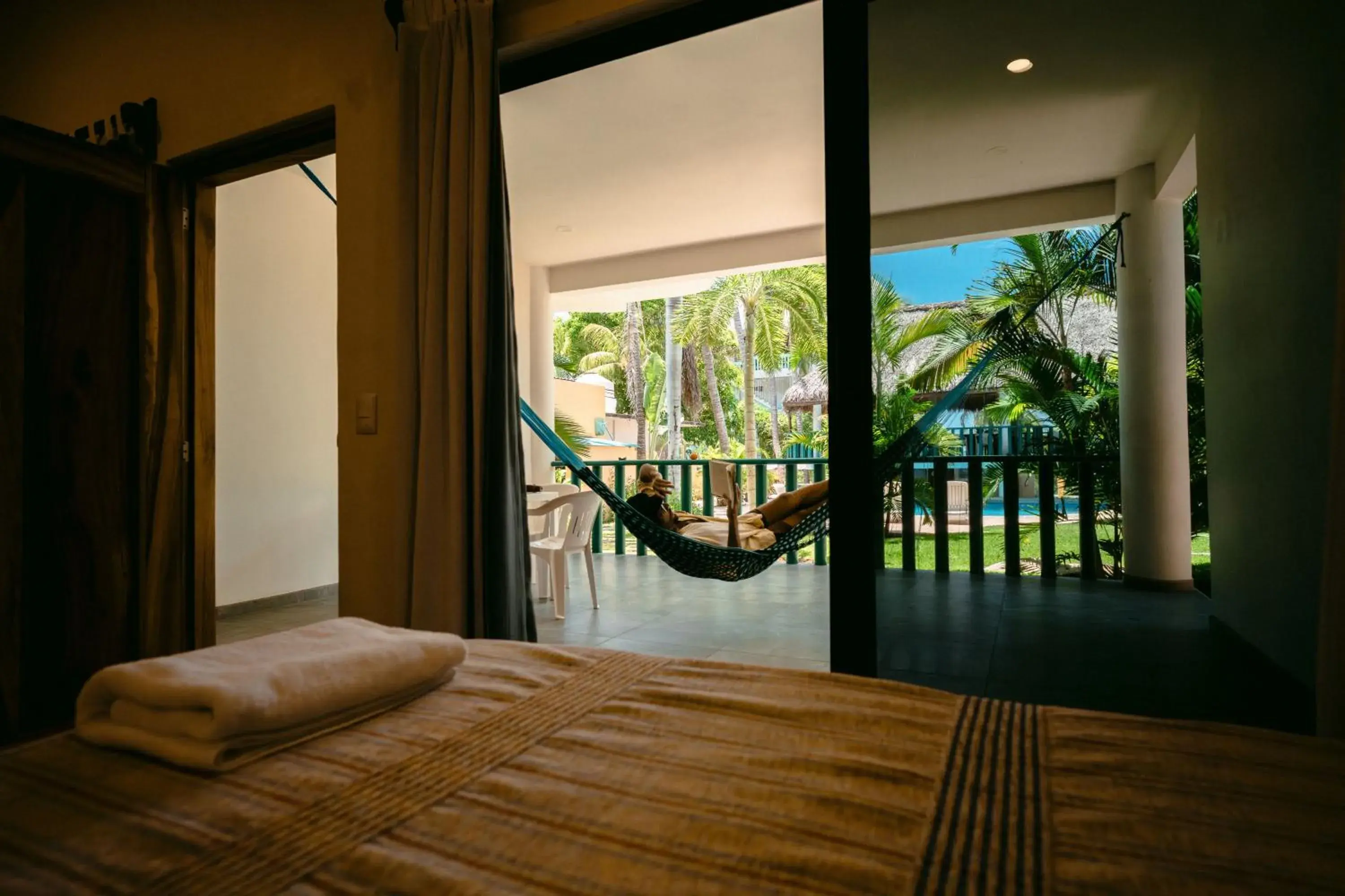 Double Room with Pool View - single occupancy in Bungalows Oasis Double Room with Pool View - single occupancy in Bungalows Oasis