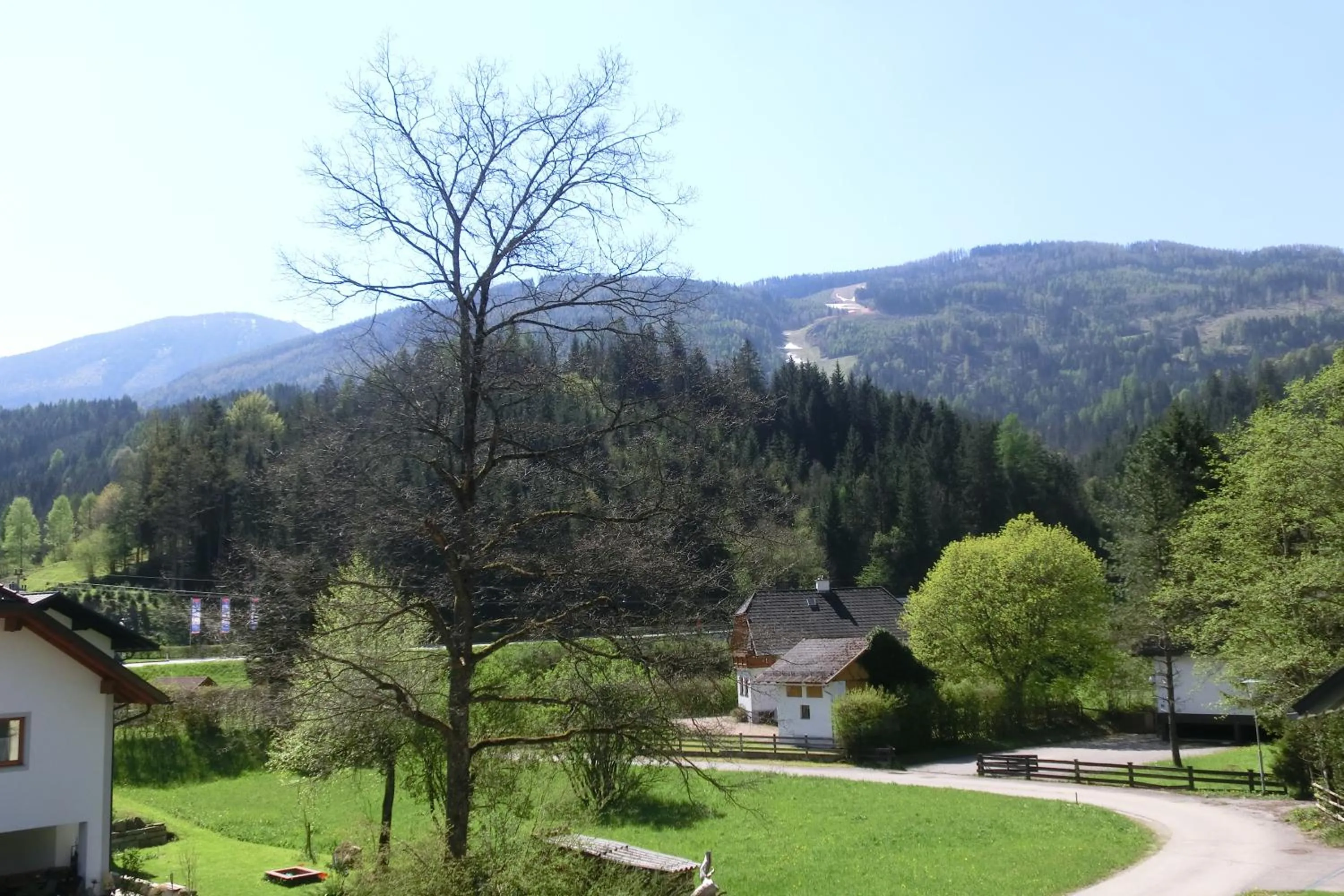 Mountain view in Hotel garni Landhaus Bürtlmair