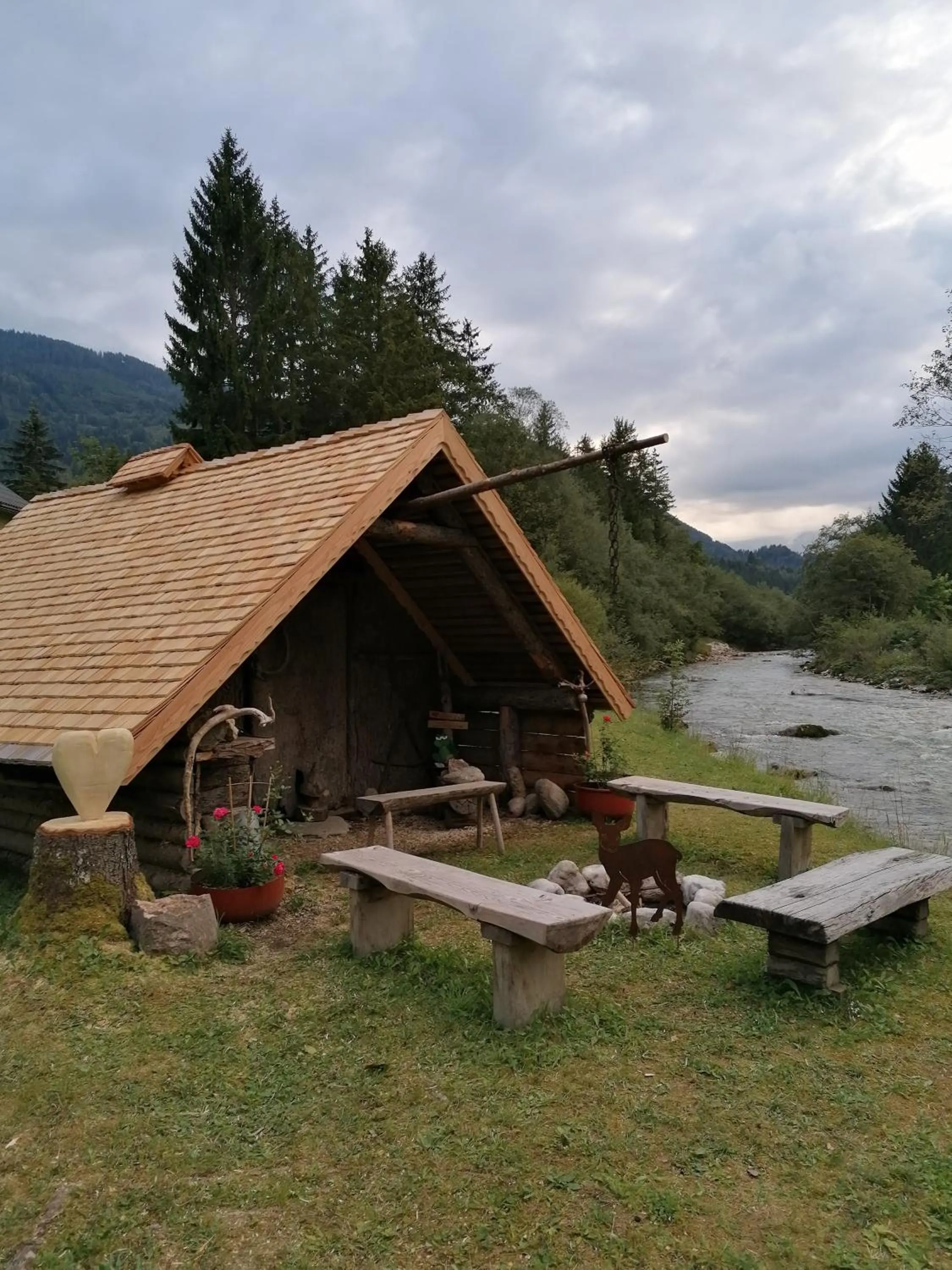 BBQ facilities in Hotel garni Landhaus Bürtlmair