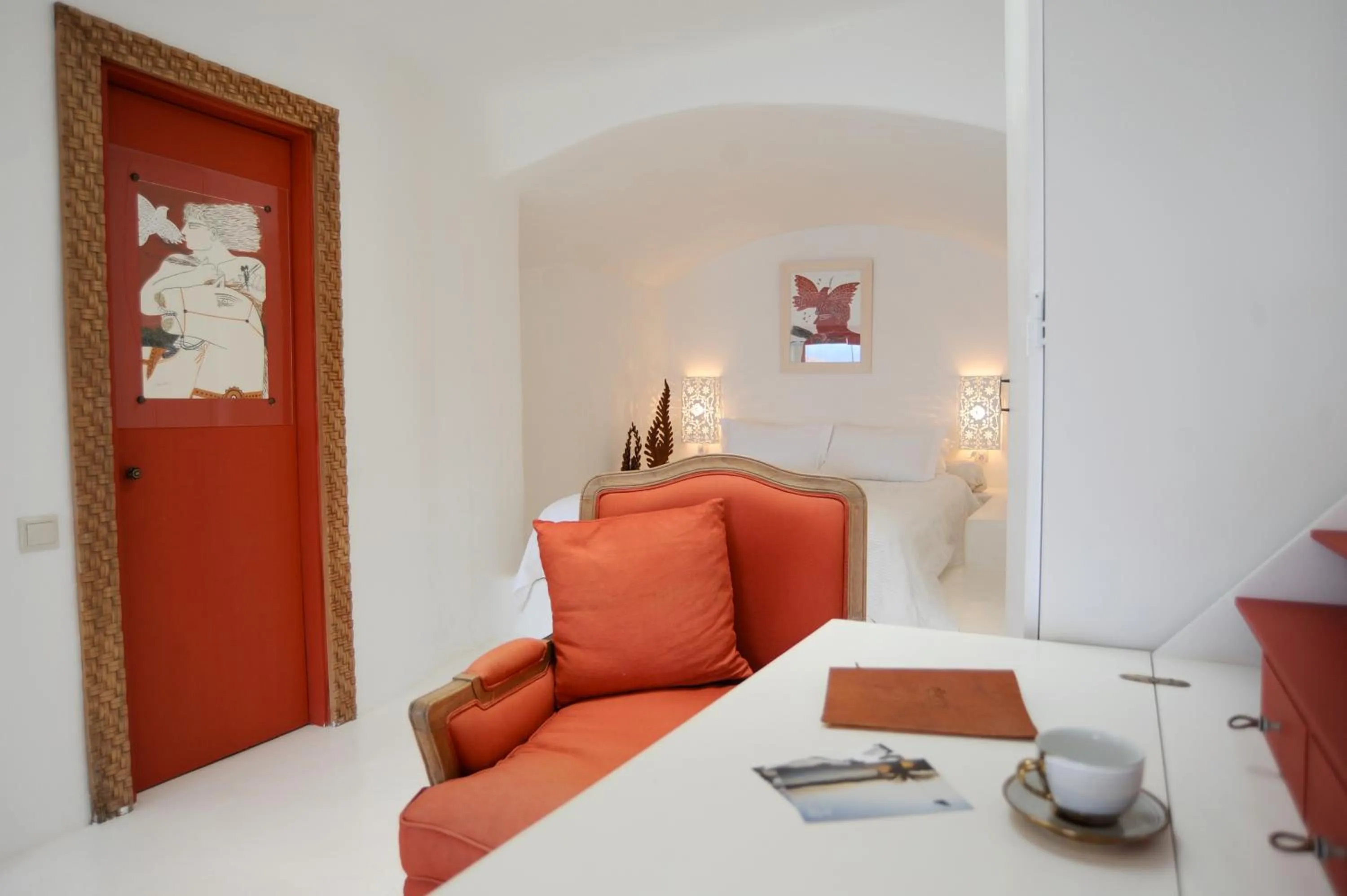 Bedroom, Bed in Aigis Suites Kea