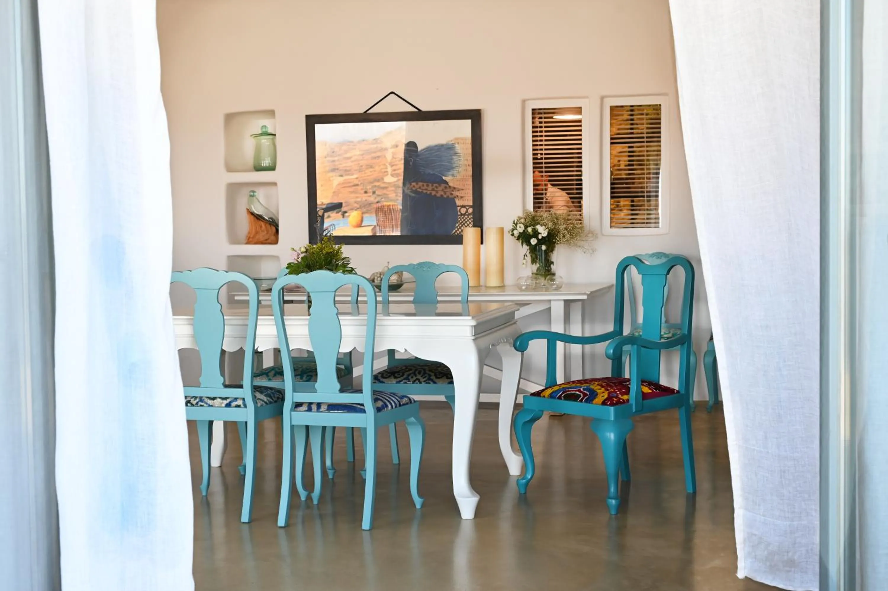 Living room in Aigis Suites Kea