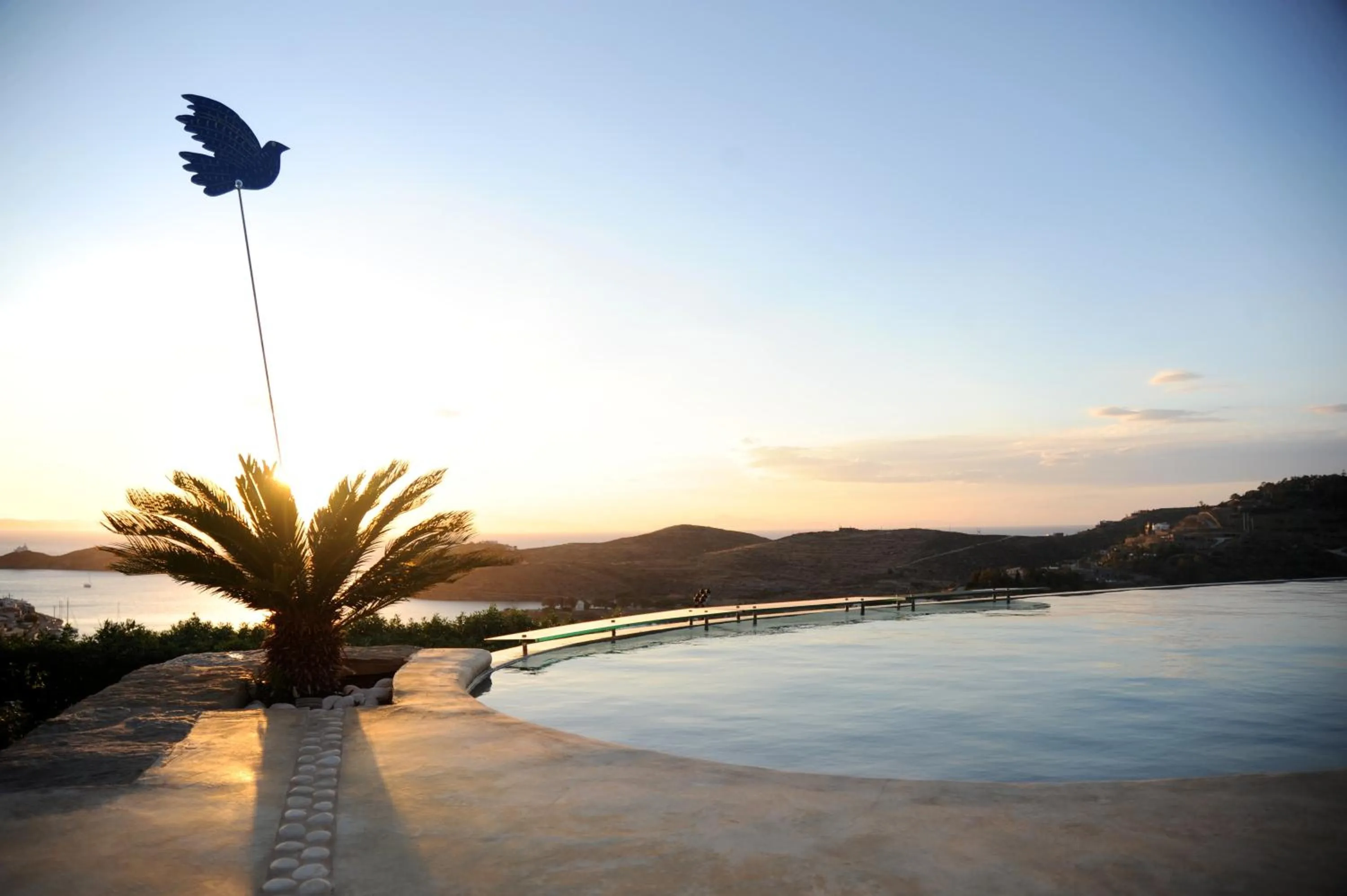 Swimming pool in Aigis Suites Kea