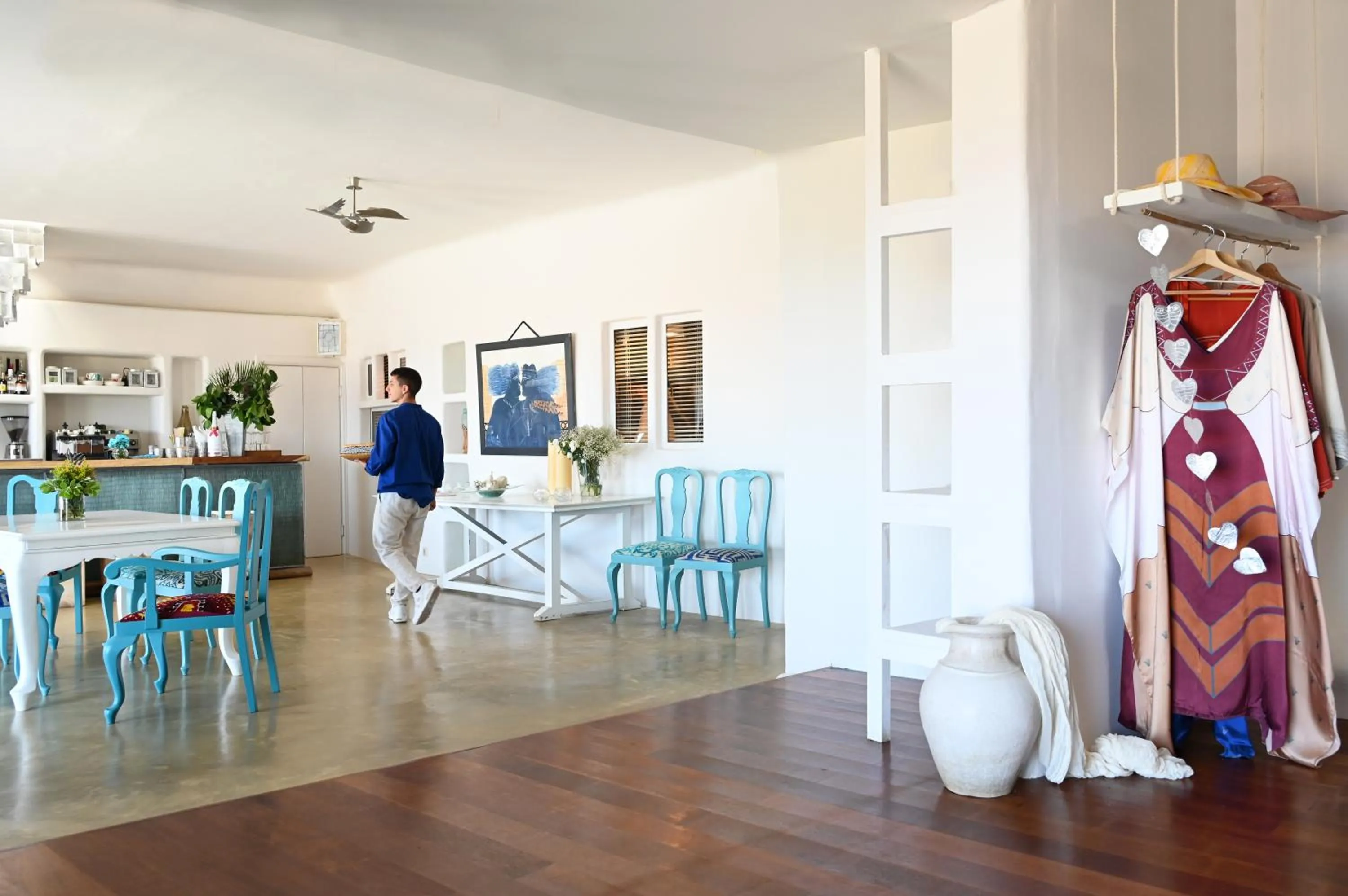 Living room in Aigis Suites Kea