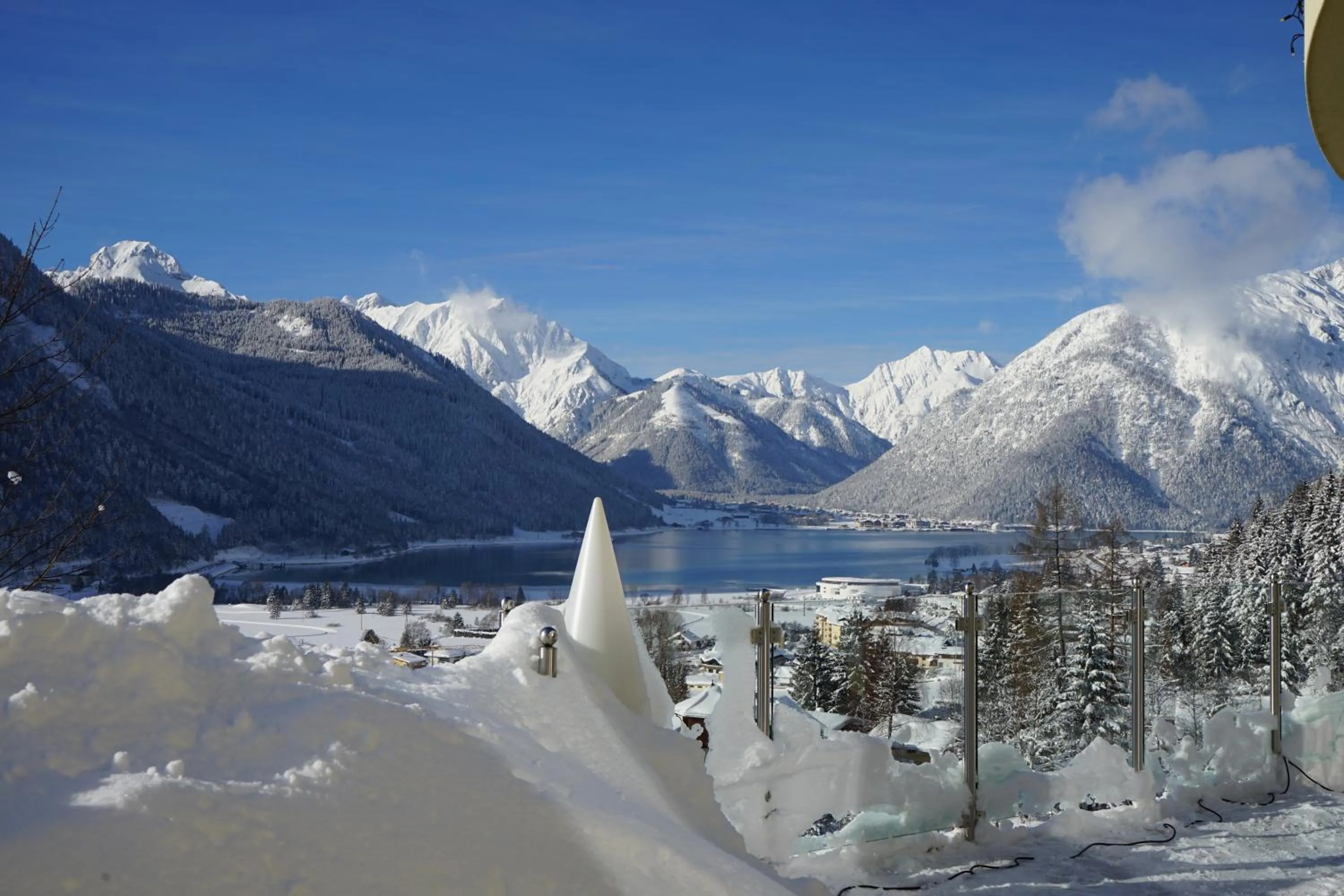 Lake view in Naturhotel Alpenblick