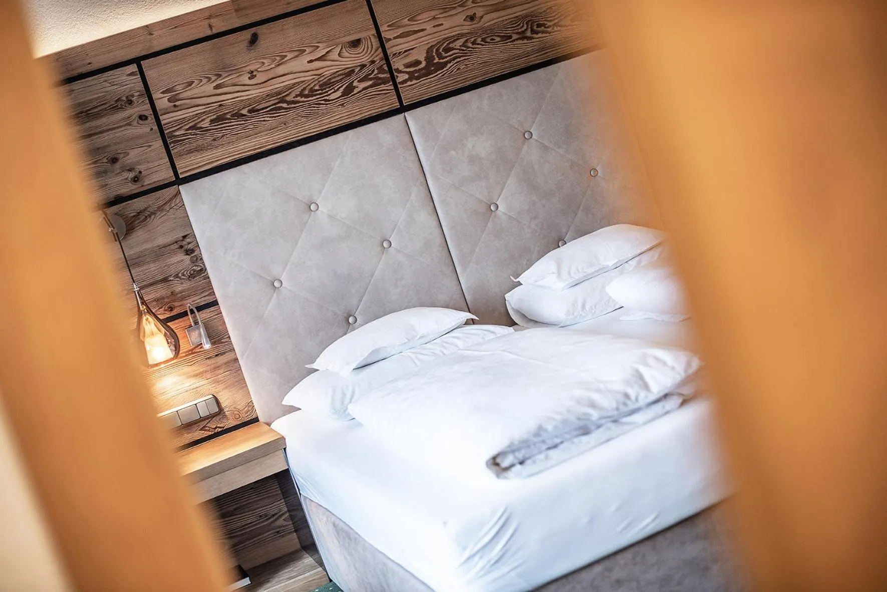 Bed in Naturhotel Alpenblick