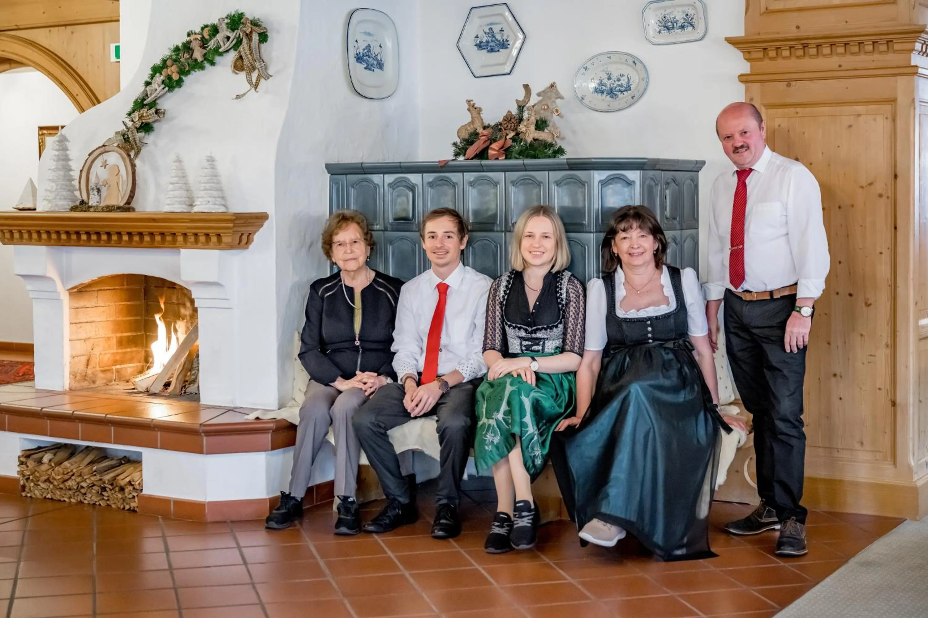 Family in Naturhotel Alpenblick