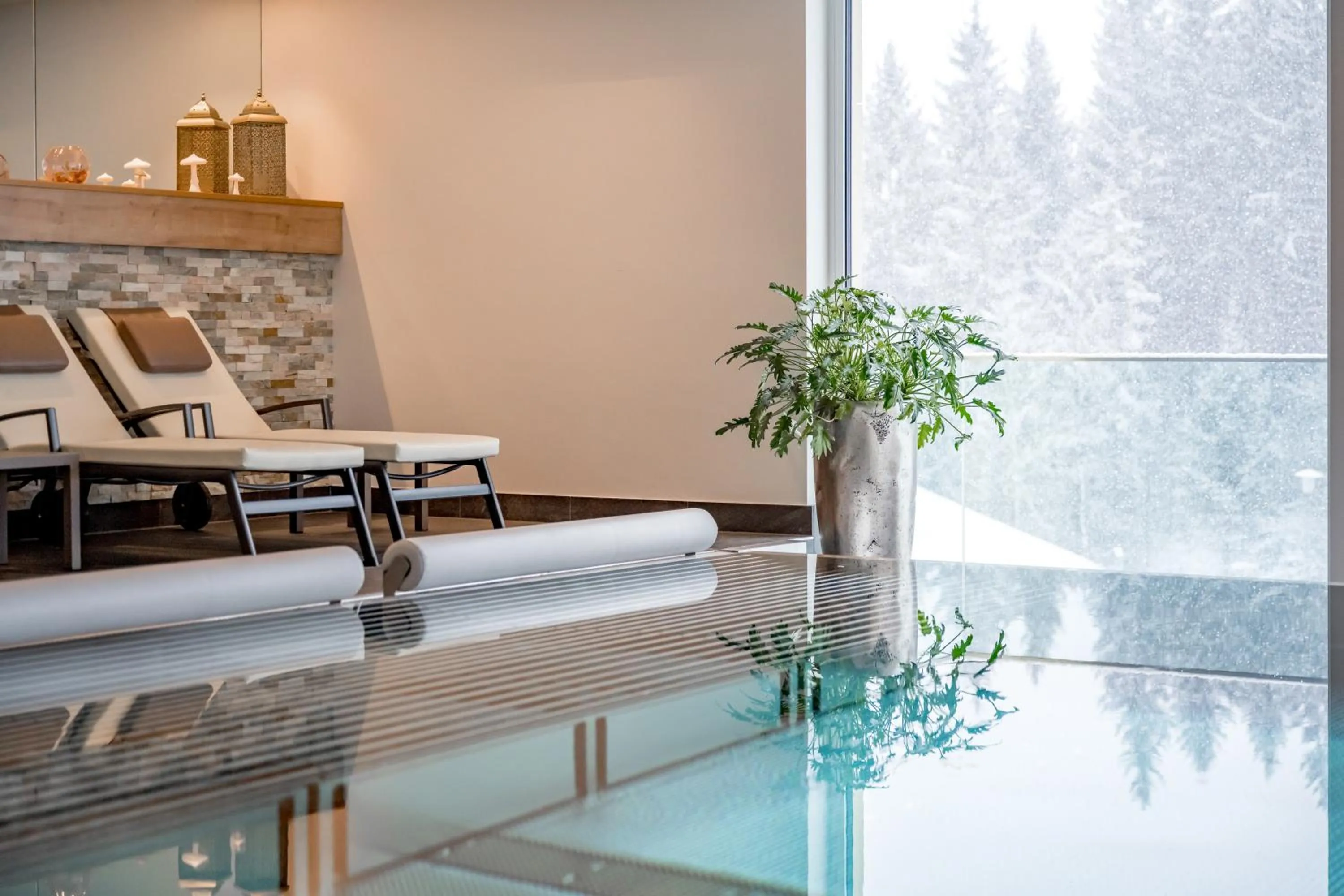 Spa and wellness centre/facilities in Naturhotel Alpenblick