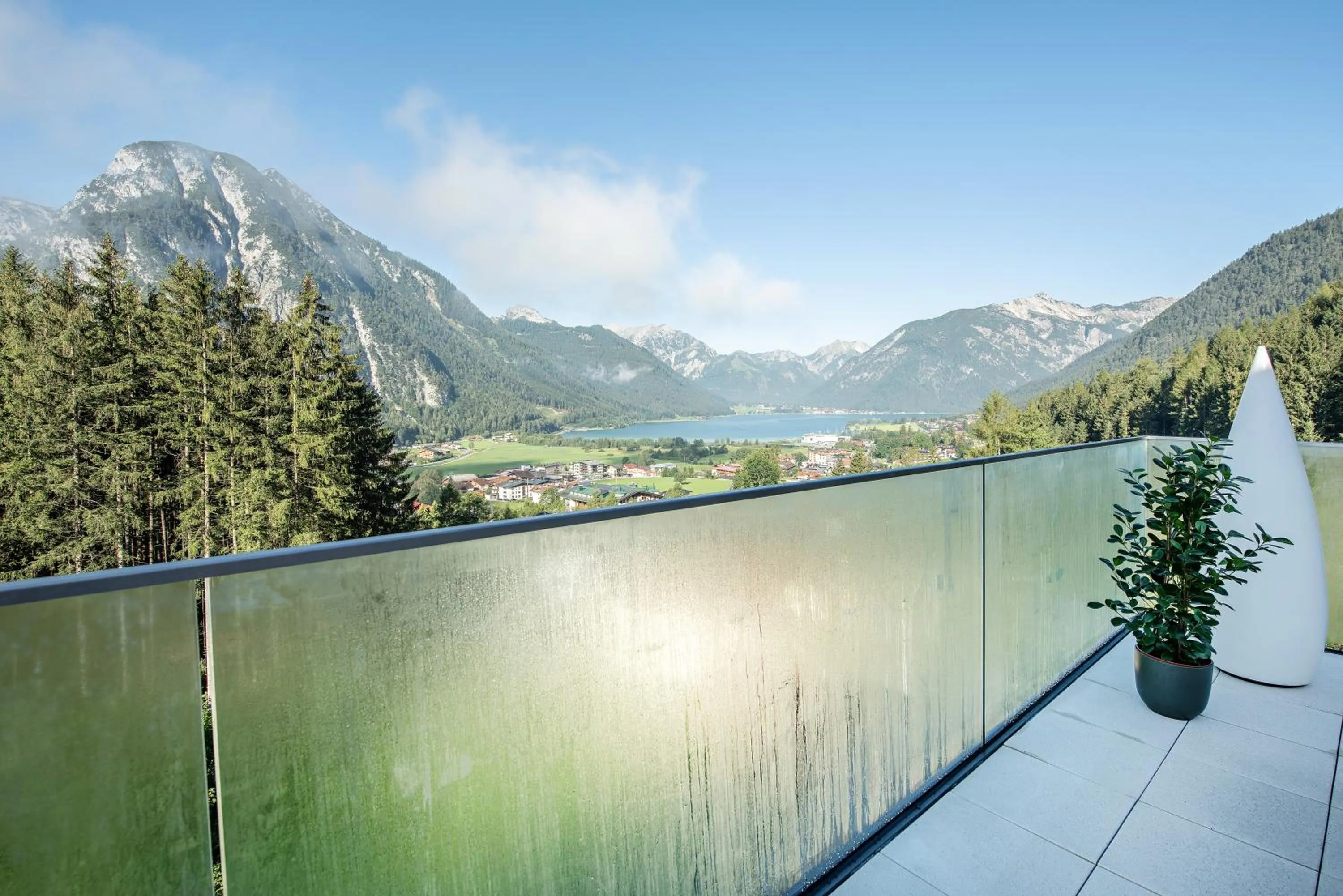 Balcony/Terrace in Naturhotel Alpenblick