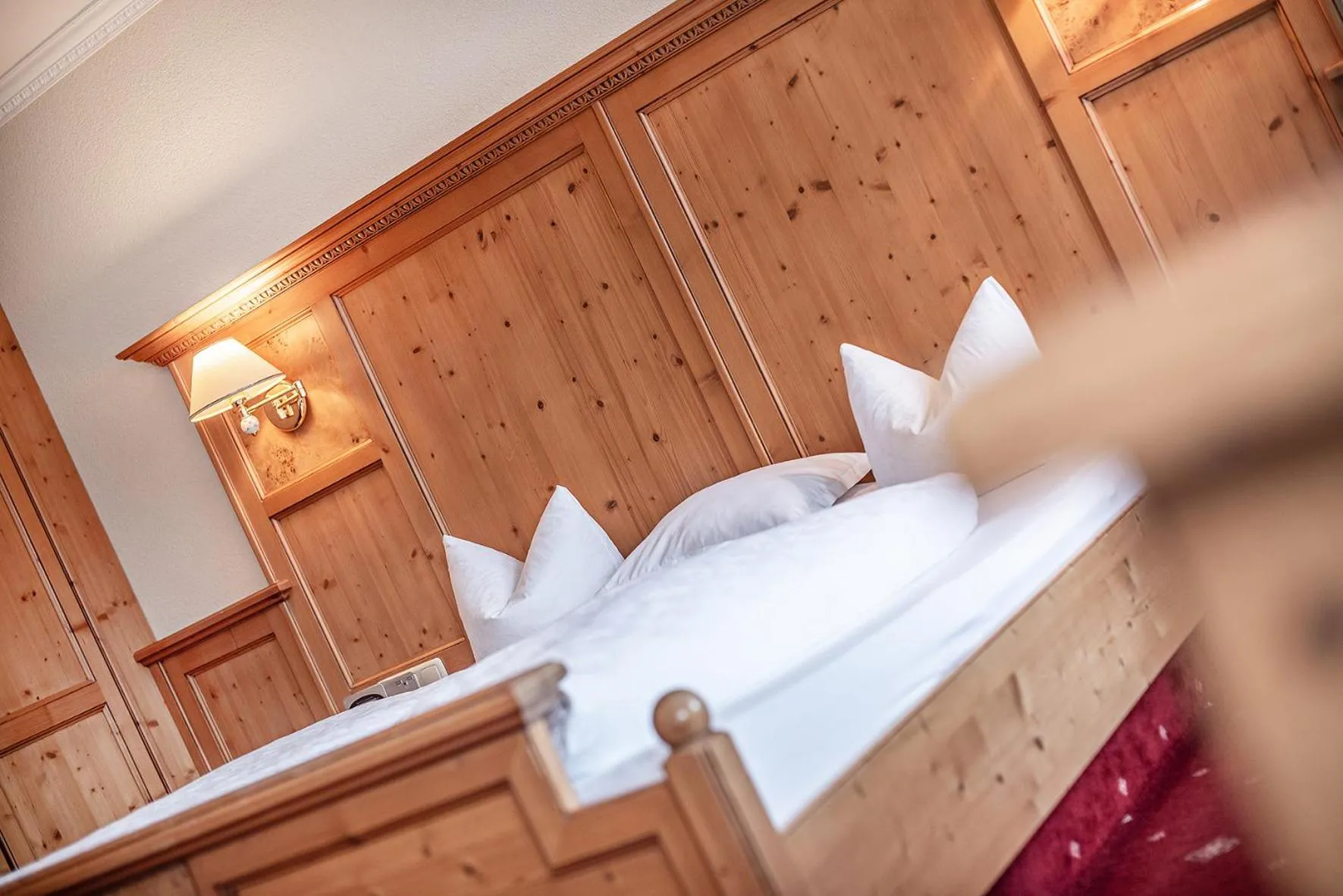 Bed in Naturhotel Alpenblick