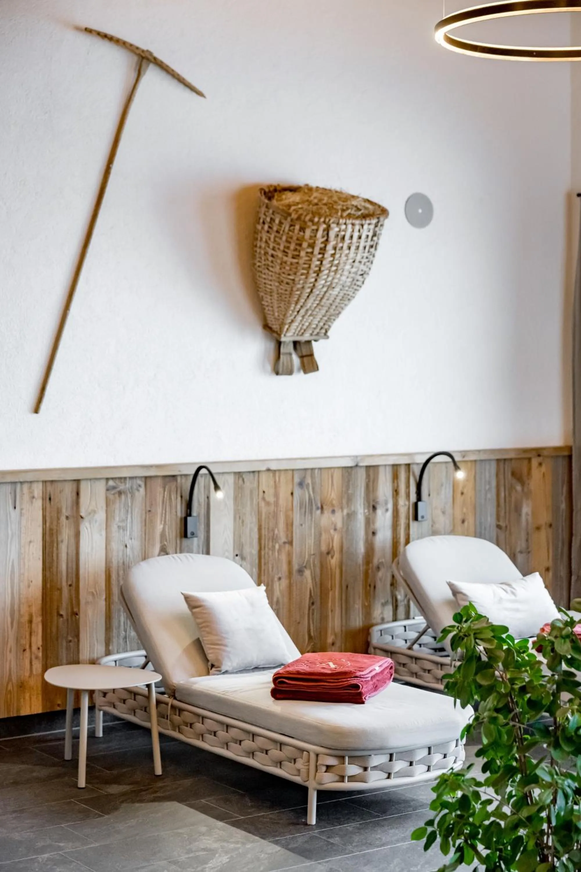 Spa and wellness centre/facilities in Naturhotel Alpenblick