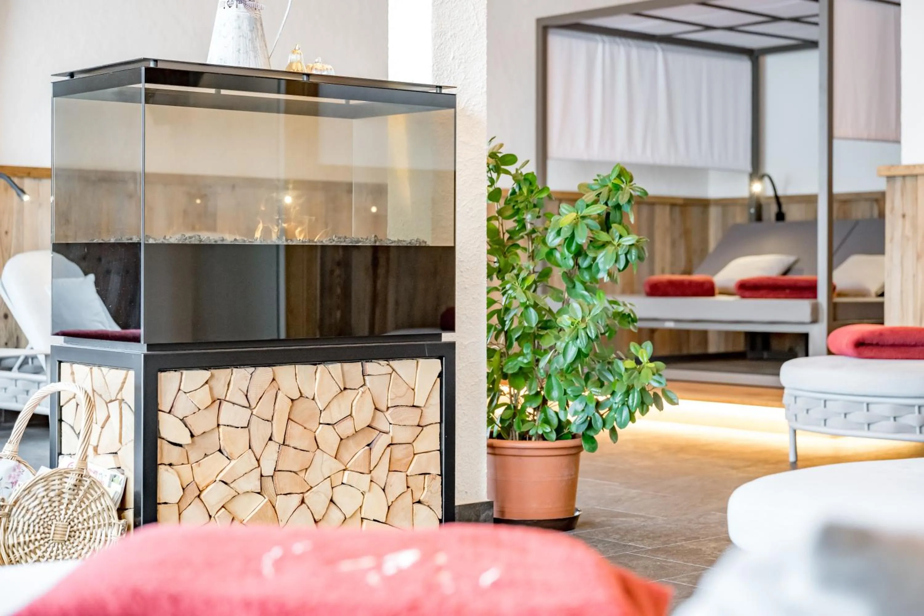 Spa and wellness centre/facilities in Naturhotel Alpenblick