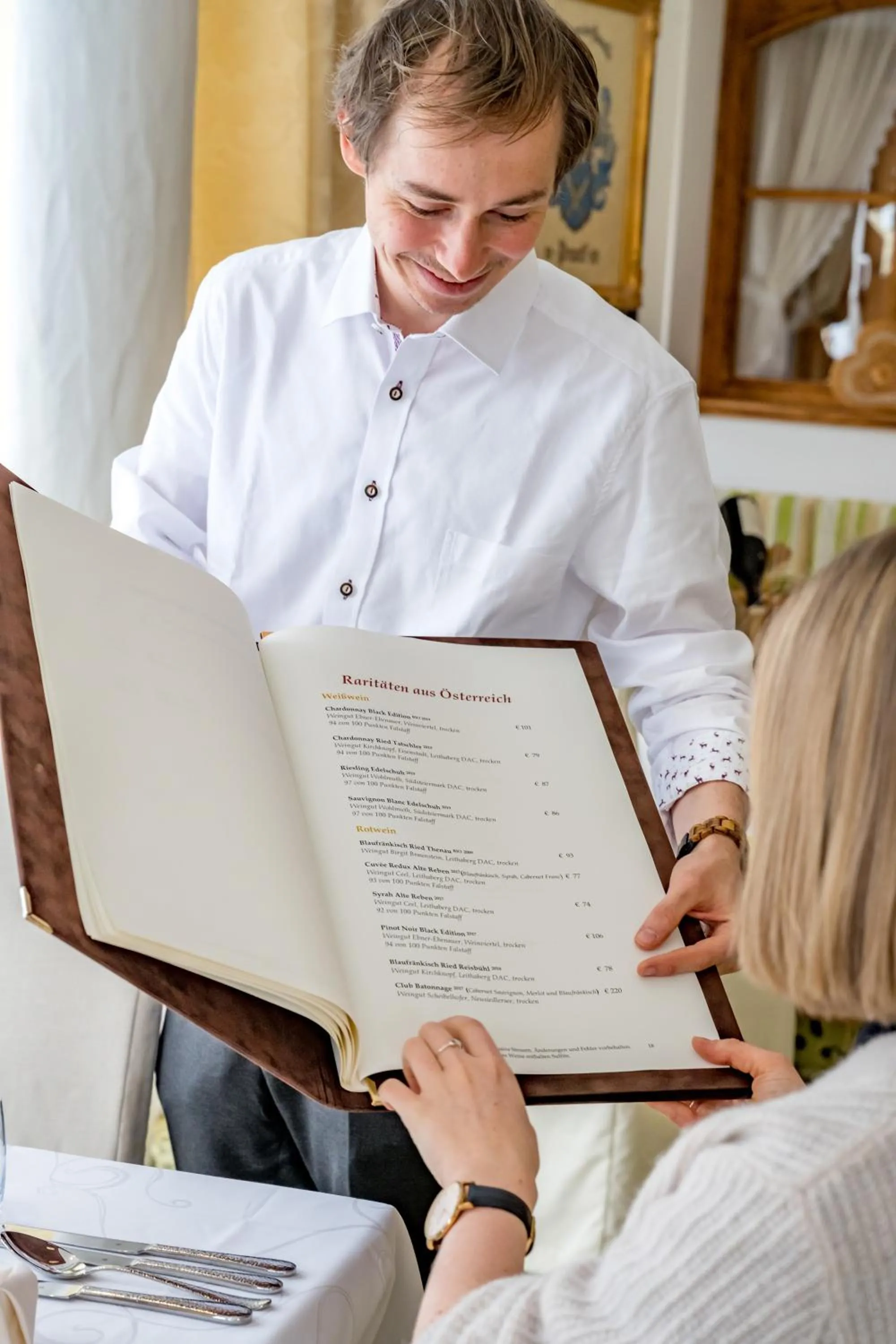 Restaurant/places to eat in Naturhotel Alpenblick