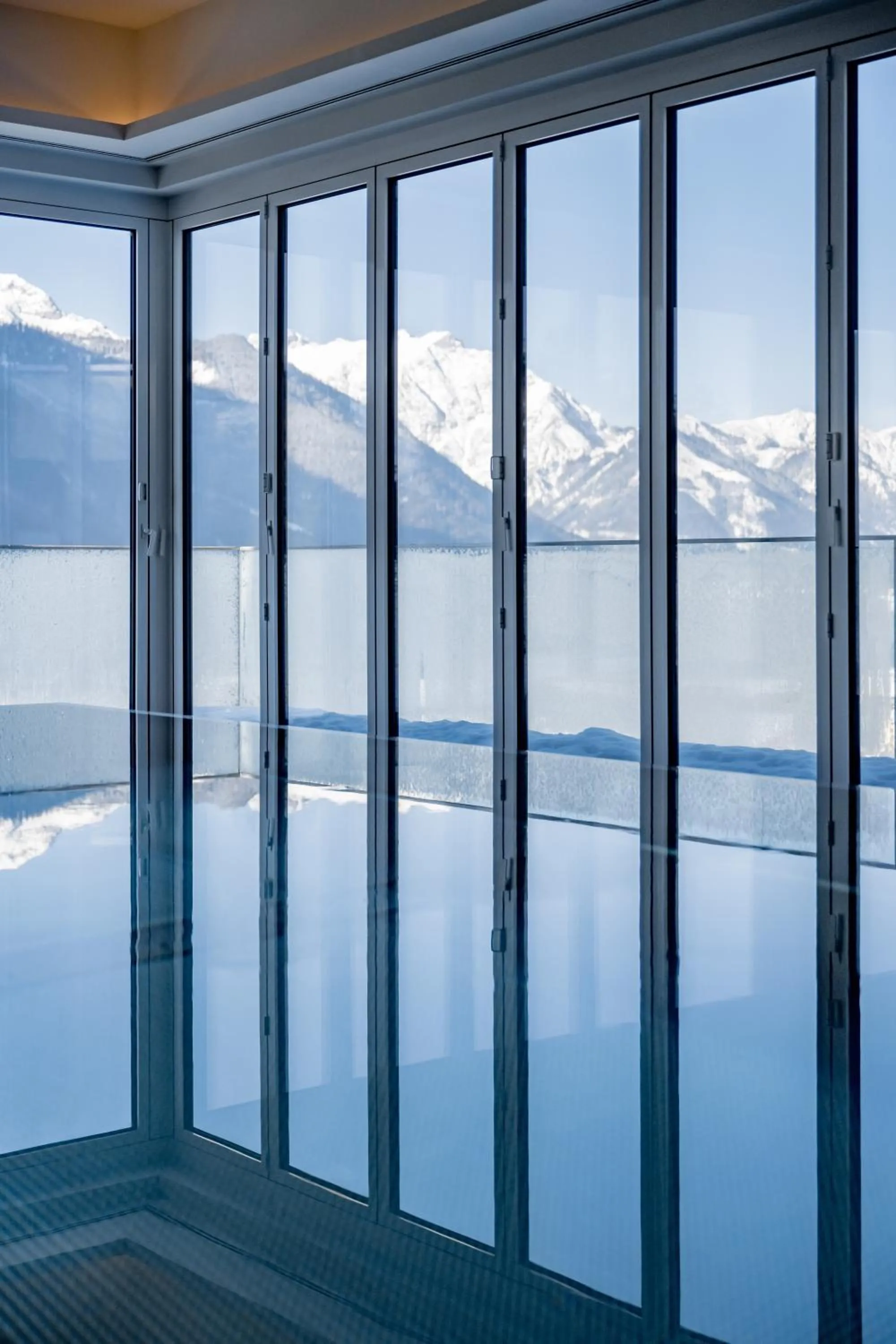 Swimming pool in Naturhotel Alpenblick