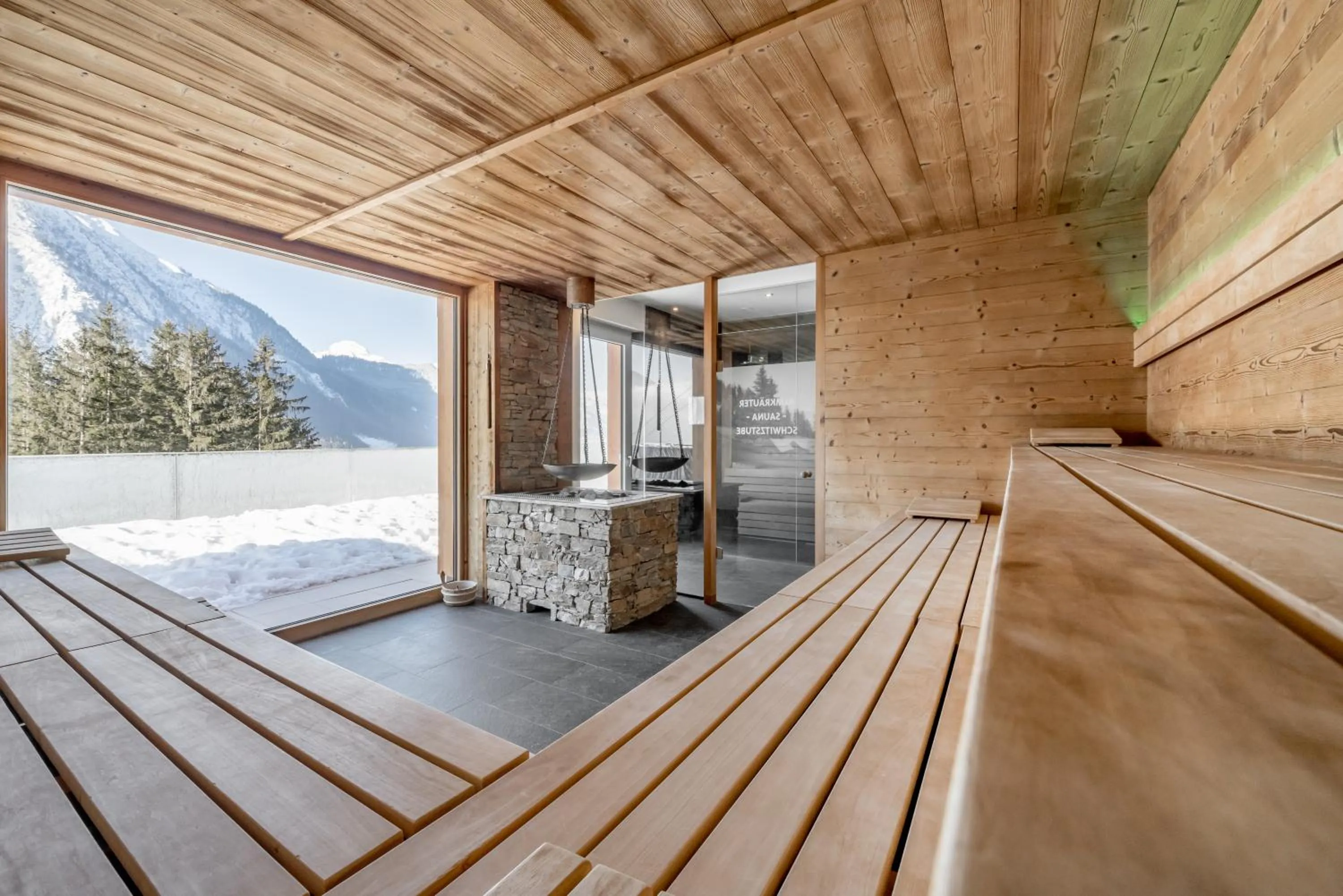Swimming pool in Naturhotel Alpenblick