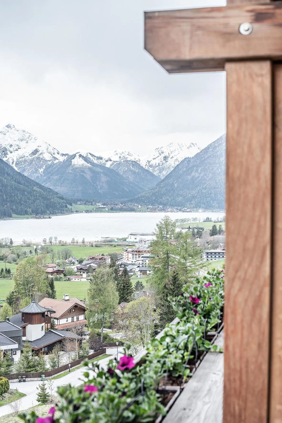 Balcony/Terrace in Naturhotel Alpenblick