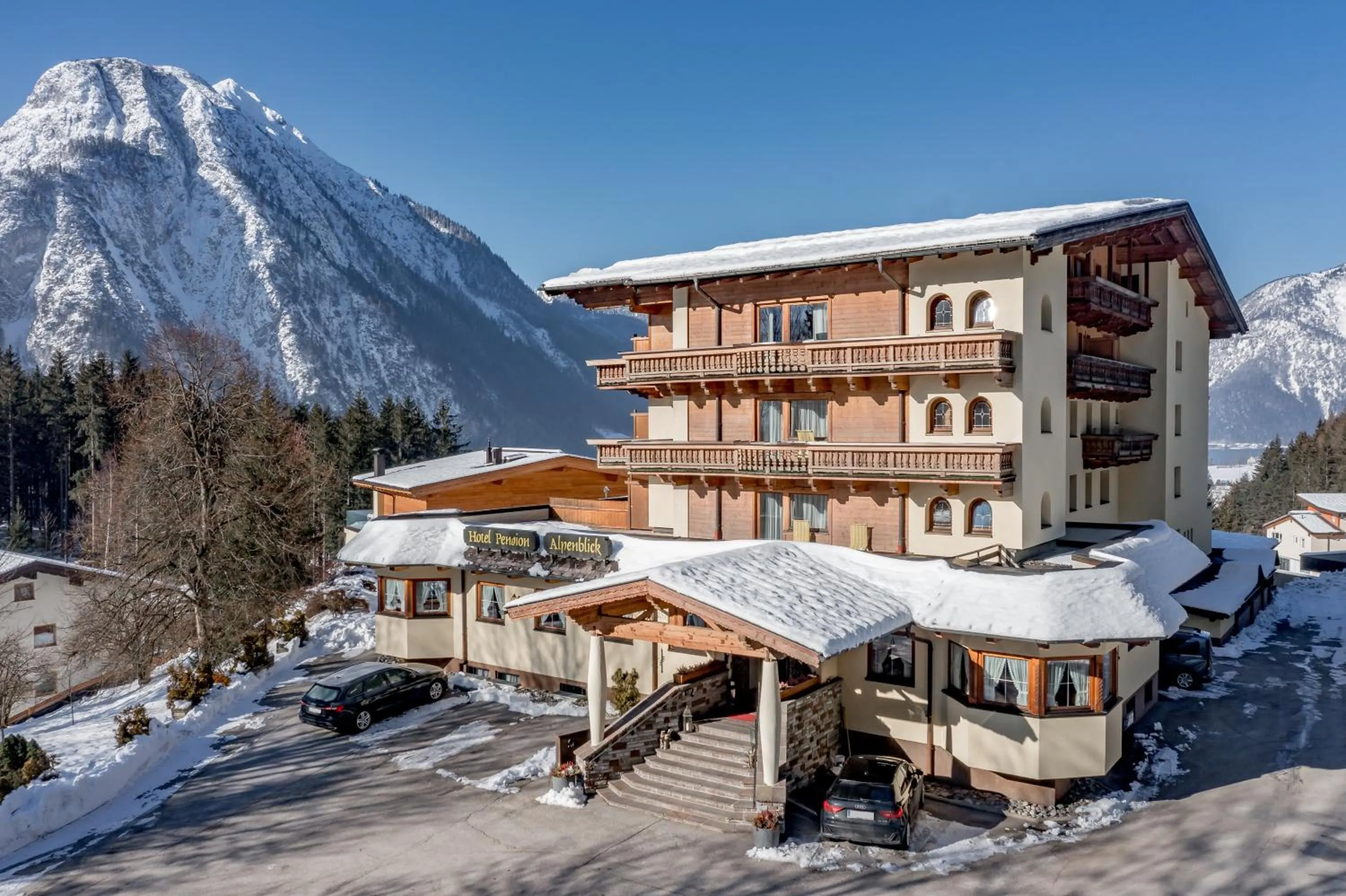 Property building in Naturhotel Alpenblick