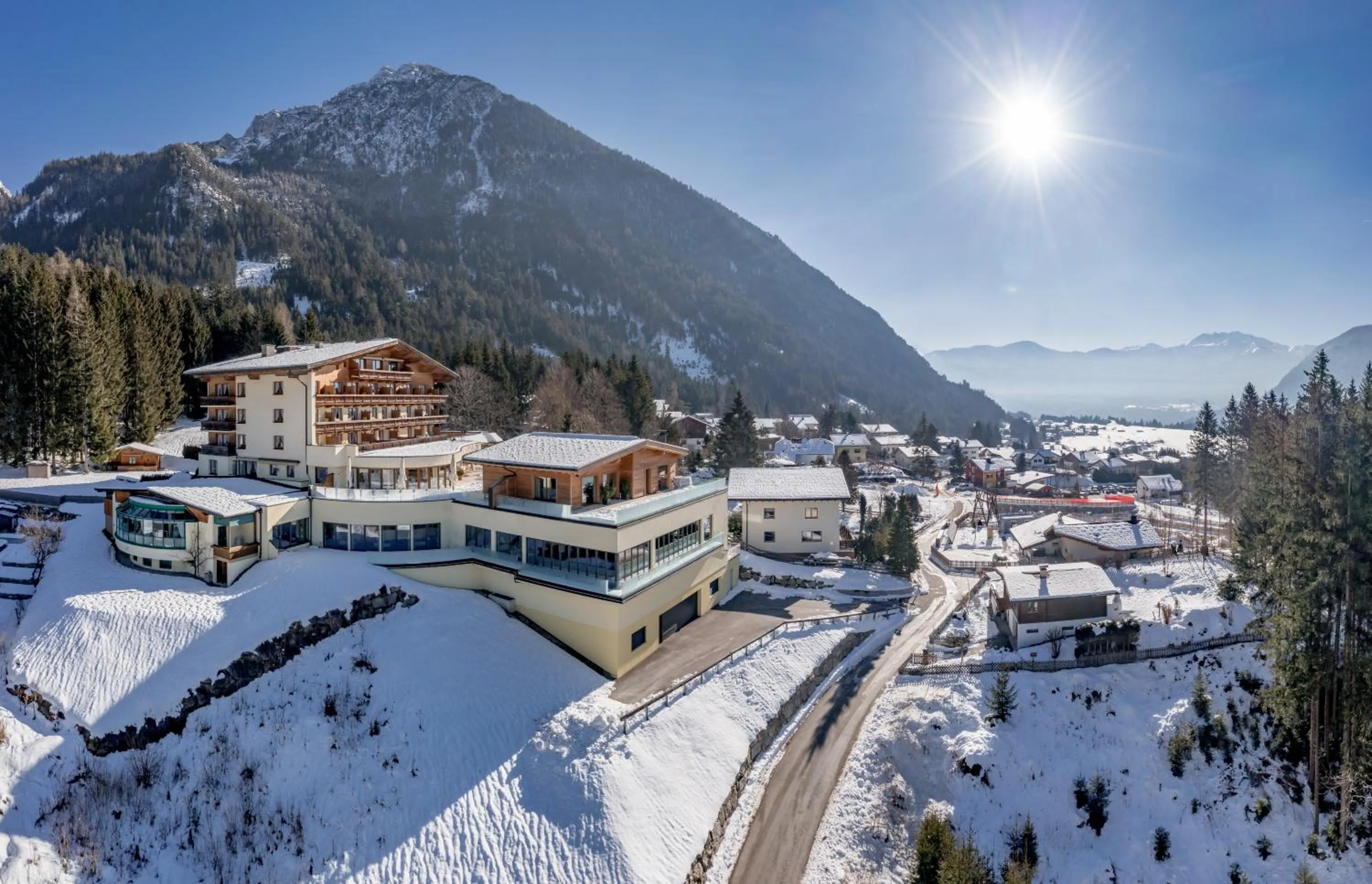 Property building in Naturhotel Alpenblick
