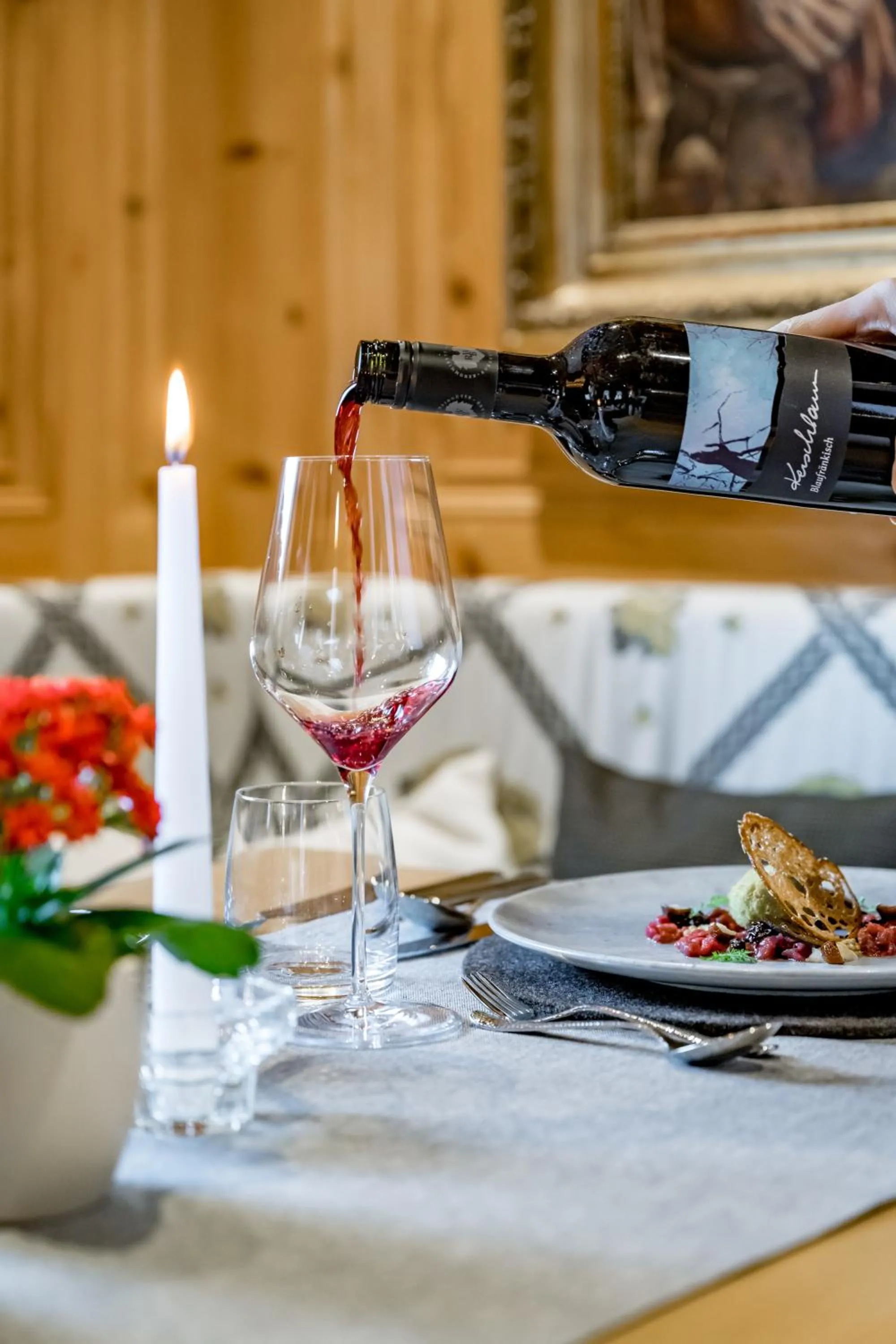Restaurant/places to eat in Naturhotel Alpenblick