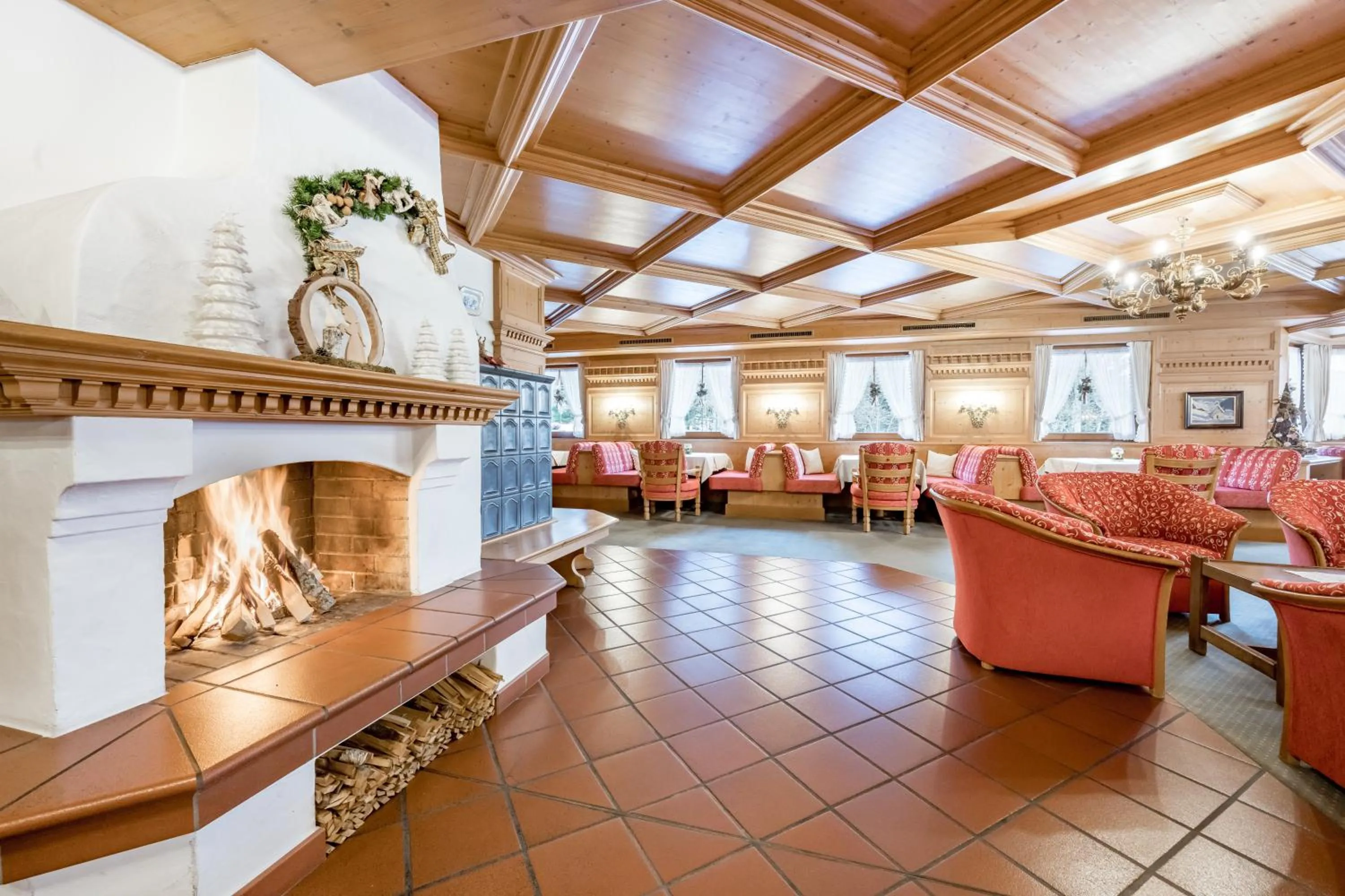 Lounge or bar in Naturhotel Alpenblick